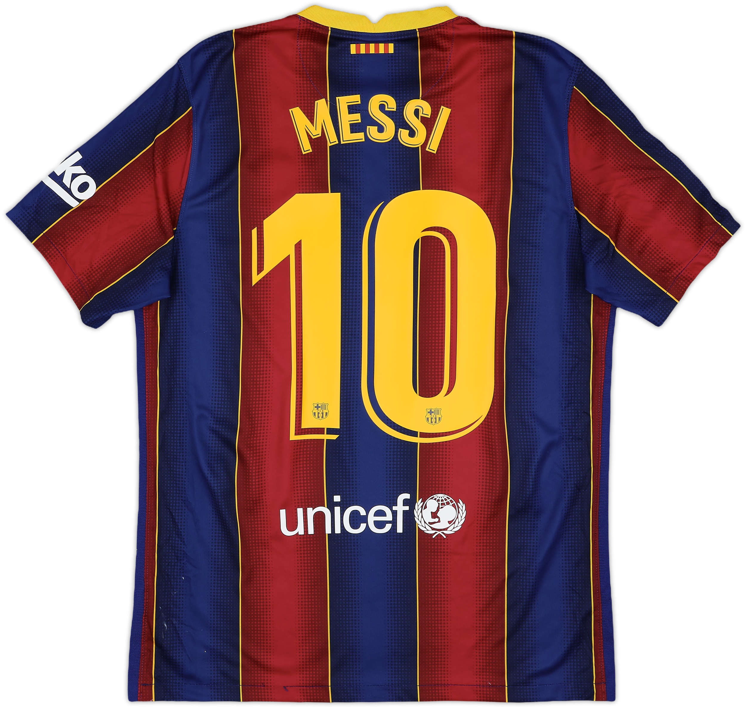 独特な店 Barcelona 2020-21 Home (L) - 7/10 - #10 Messi Shirt ウェア