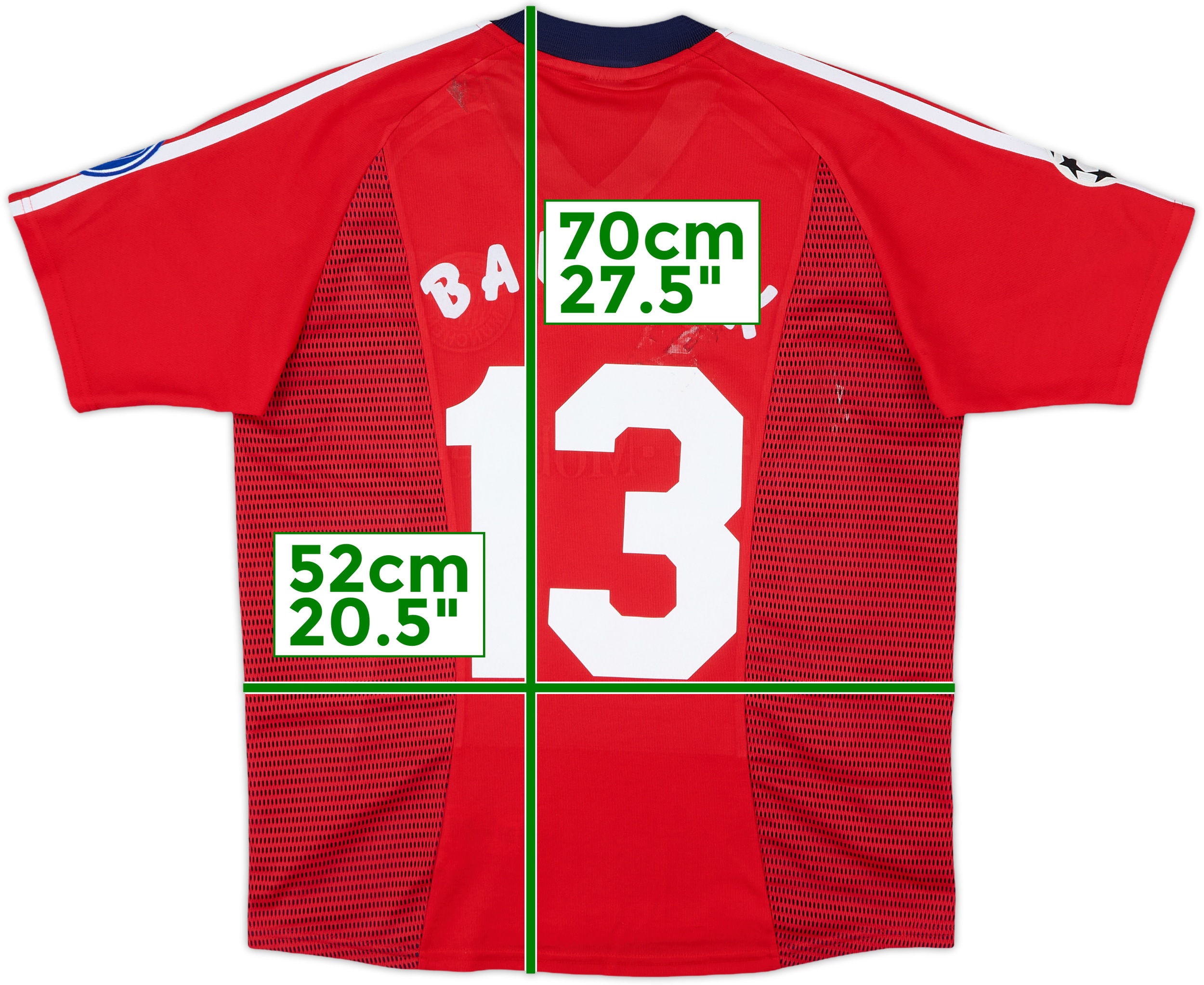 03-04Bayern Munchen長袖ユニBALLACK13番 XXS相当 サッカー