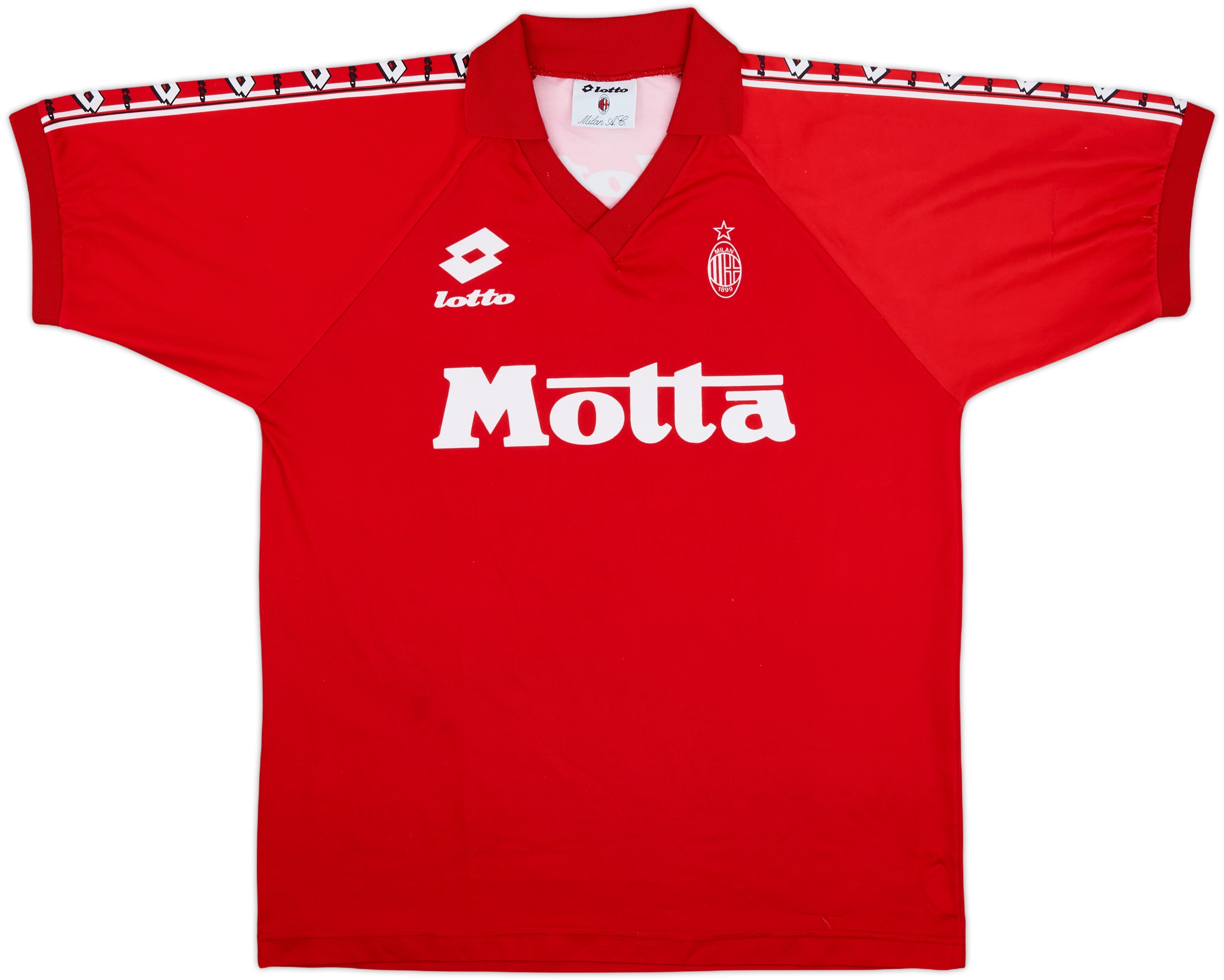 1995-96 AC Milan Lotto Training L/S Shirt - 8/10 - (L)
