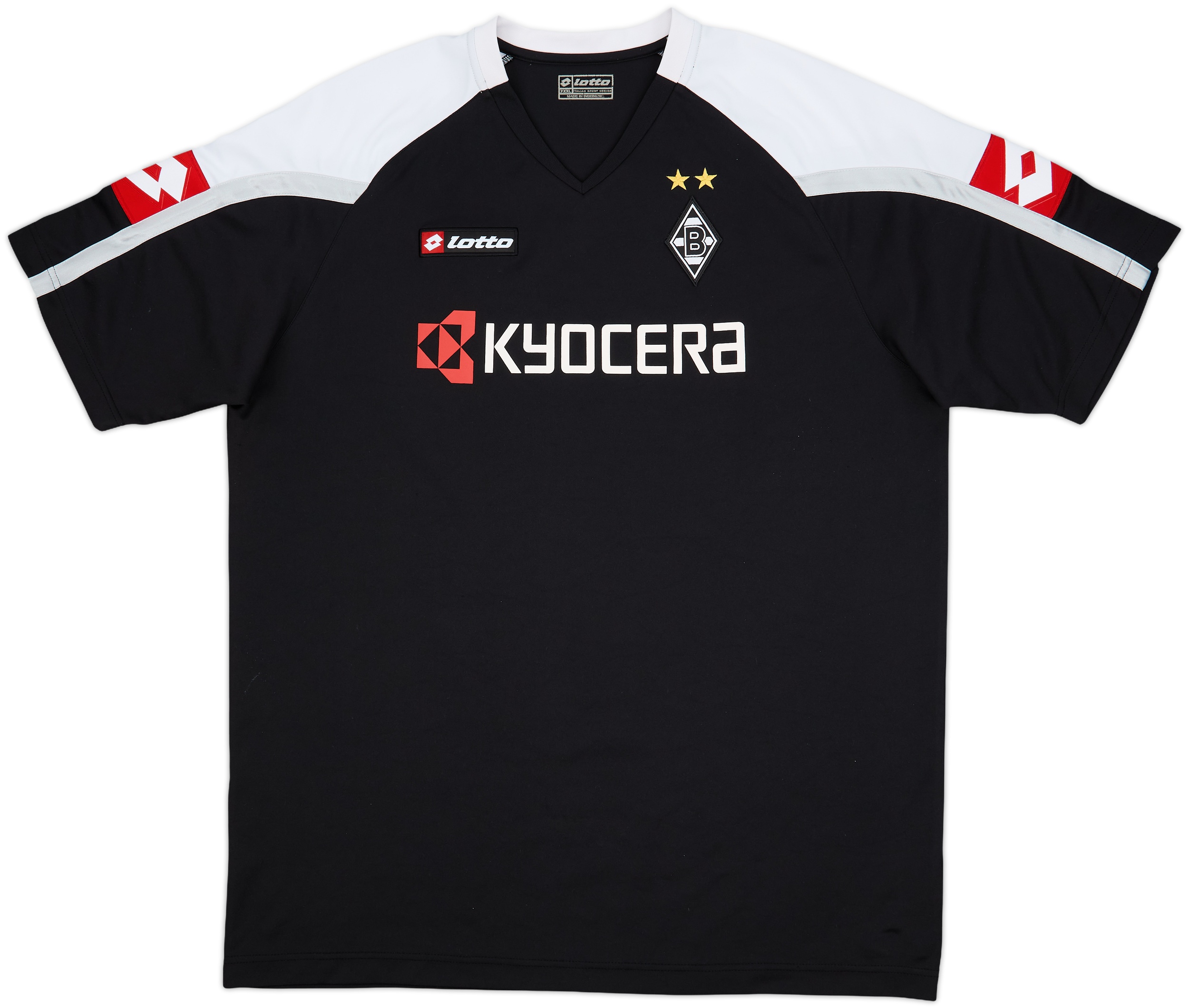 Maillot Foot Vintage Lotto 2006/07 Borussia Mönchengladbach Domicile – Taille 3XL