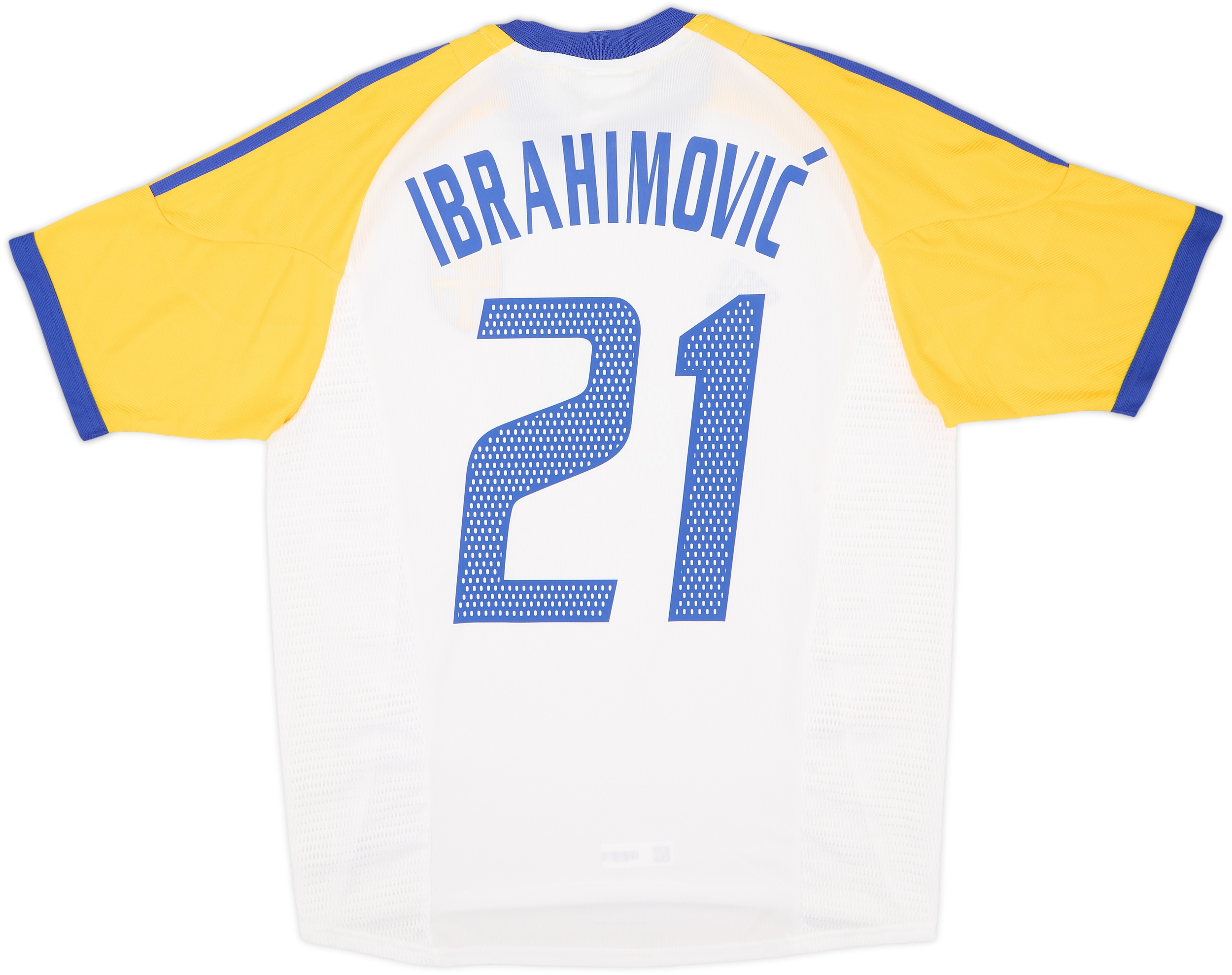 2002-03 Sweden Away Shirt Ibrahimovic #21 (S)