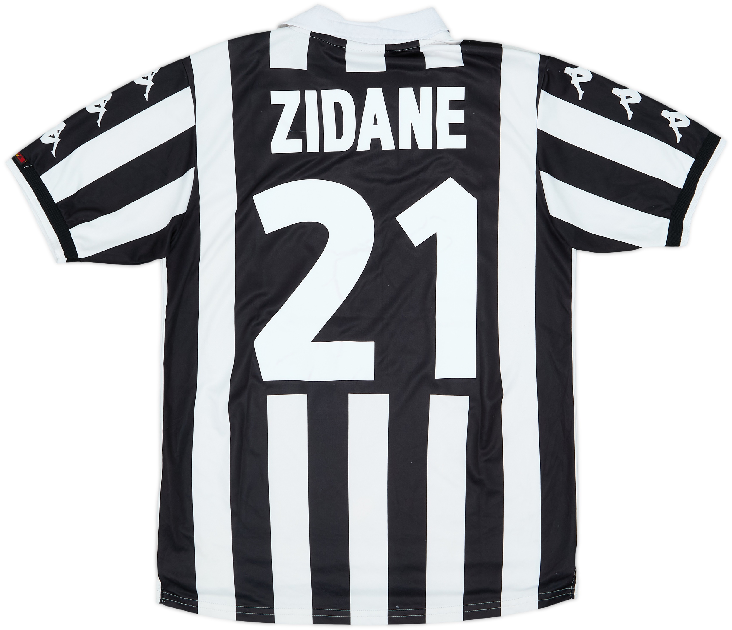 ウェア Juventus Zidane 21 1999-00 Juventus Home Shirt Zidane #21 - 6/10 - (M)