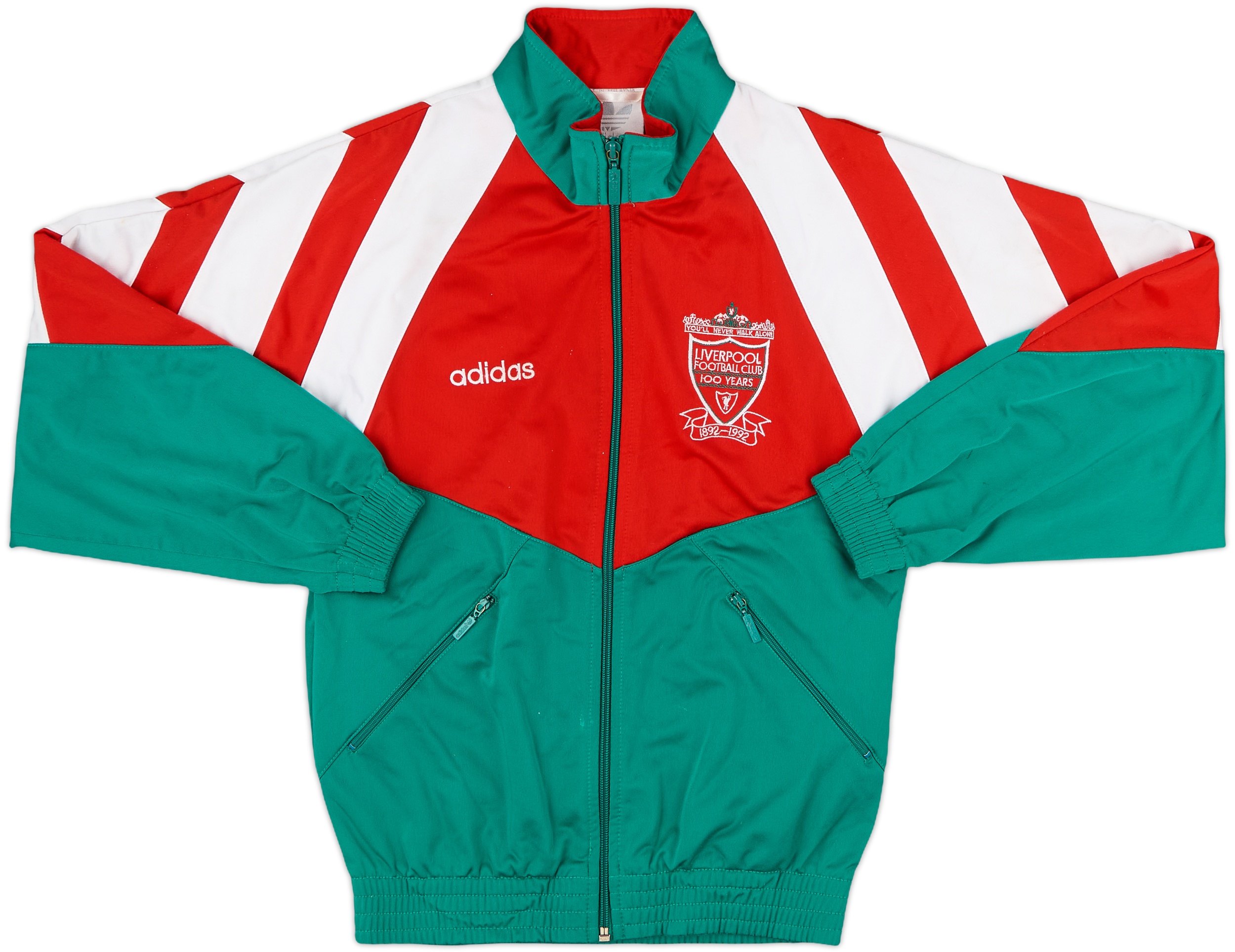 ウェア adidas liverpool 1992-93 Liverpool adidas Tracksuit - 8/10 - (L.Boys)