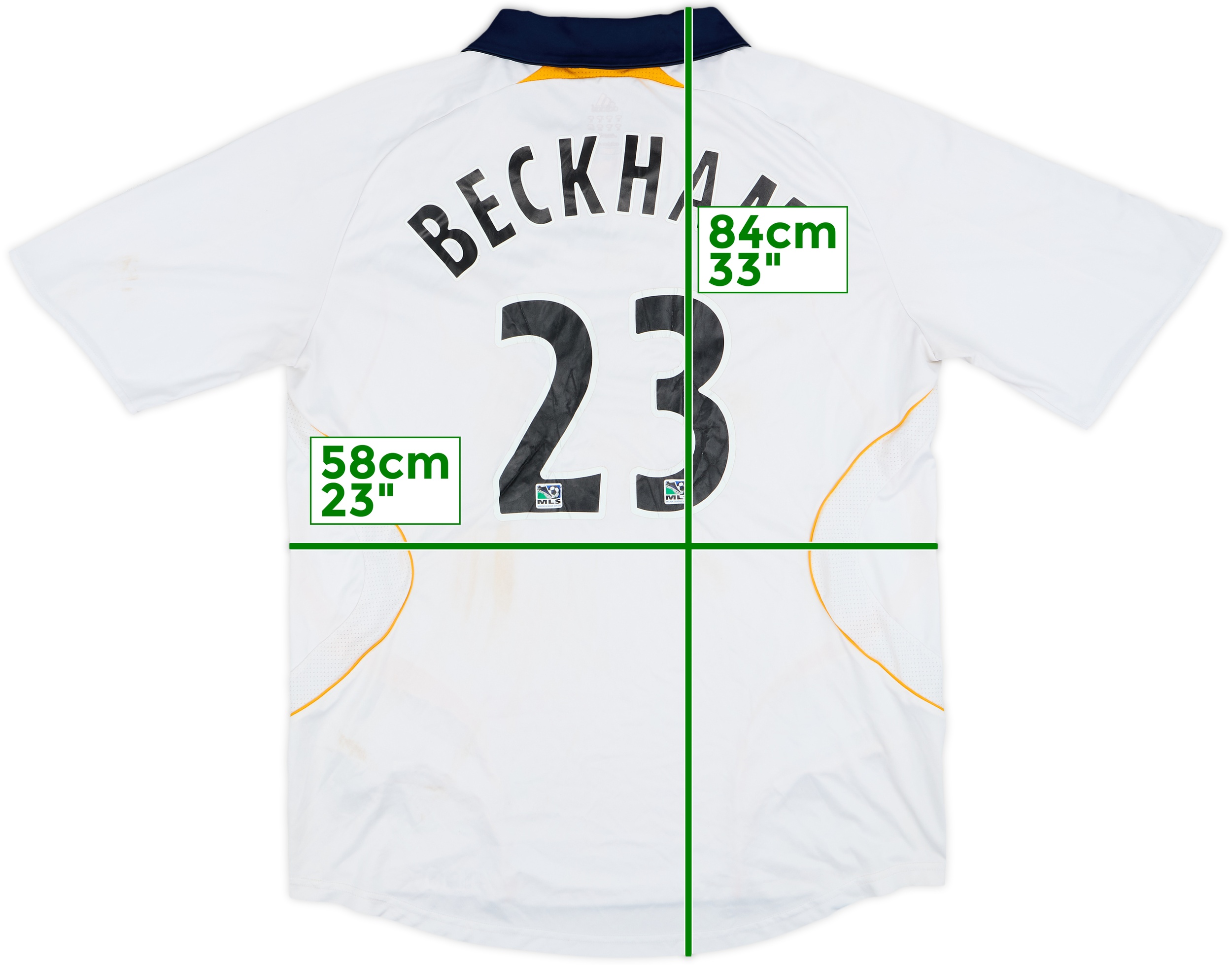 激レア　美品　LA GALAXY BECKHAM ユニフォーム David Beckham LA Galaxy Signed Replica Jersey JSA