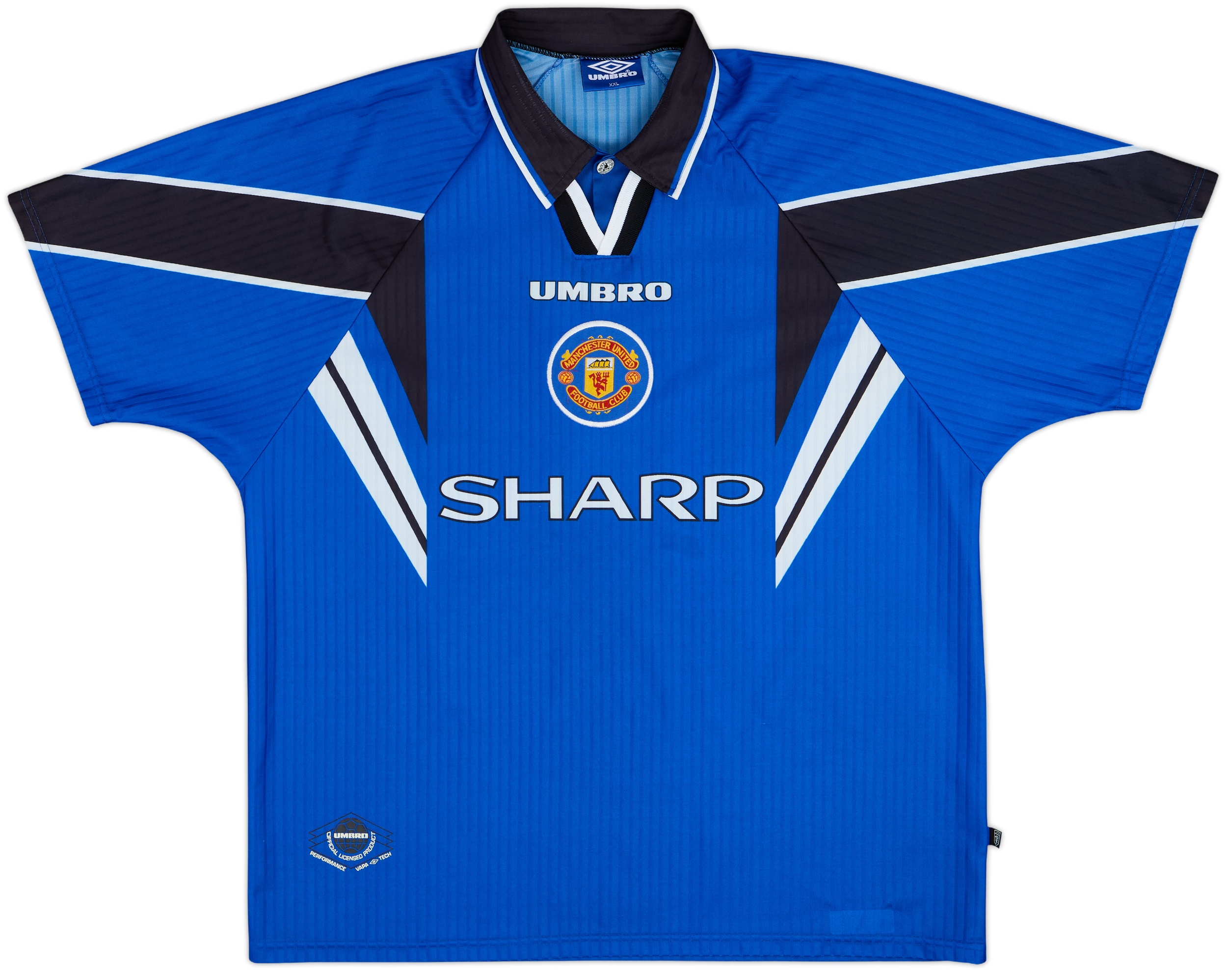 1996-98 Manchester United Third Shirt Beckham #10 - 9/10 - (XXL)