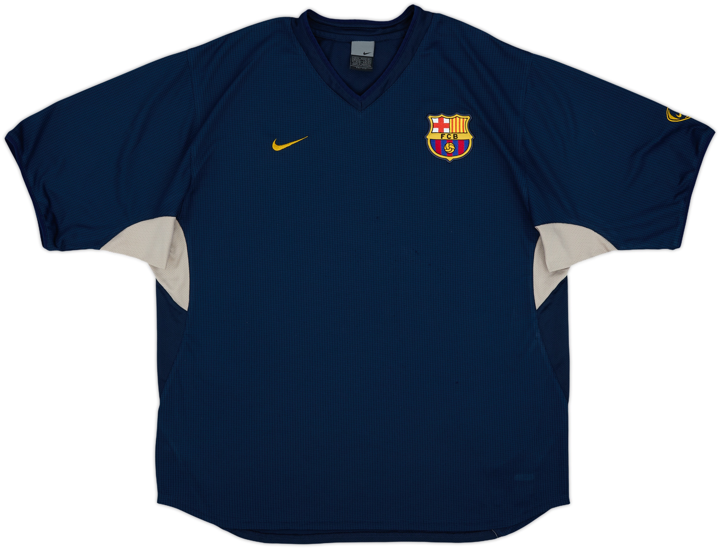 FC Barcelona 04/05 Nike サッカーシャツ 11番 5/5 VINTAGE FC BARCELONA 2004 2005 HOME FOOTBALL JERSEY NIKE