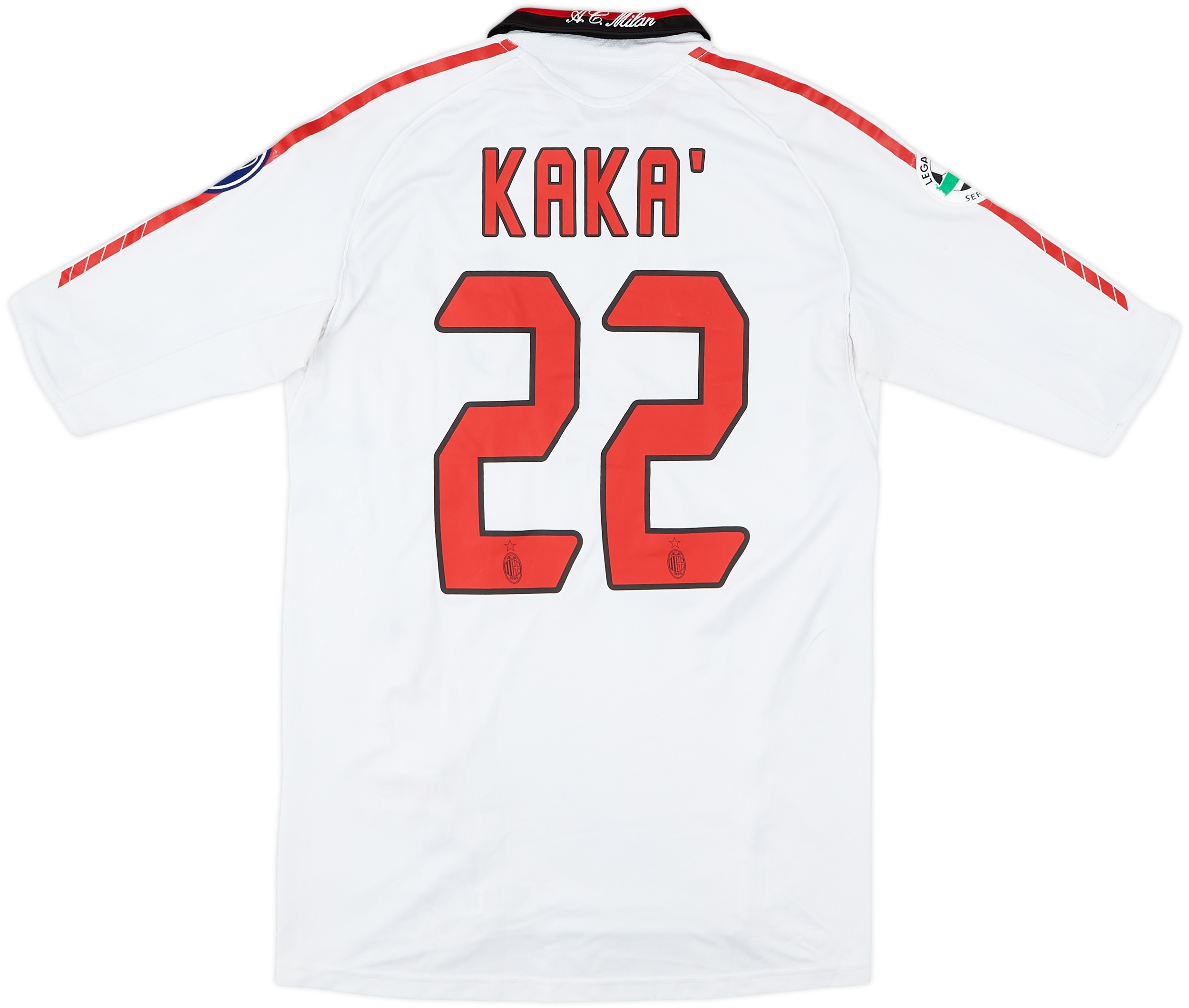 2005-06 AC Milan Away Shirt Kaka #22 - 6/10 - (S)