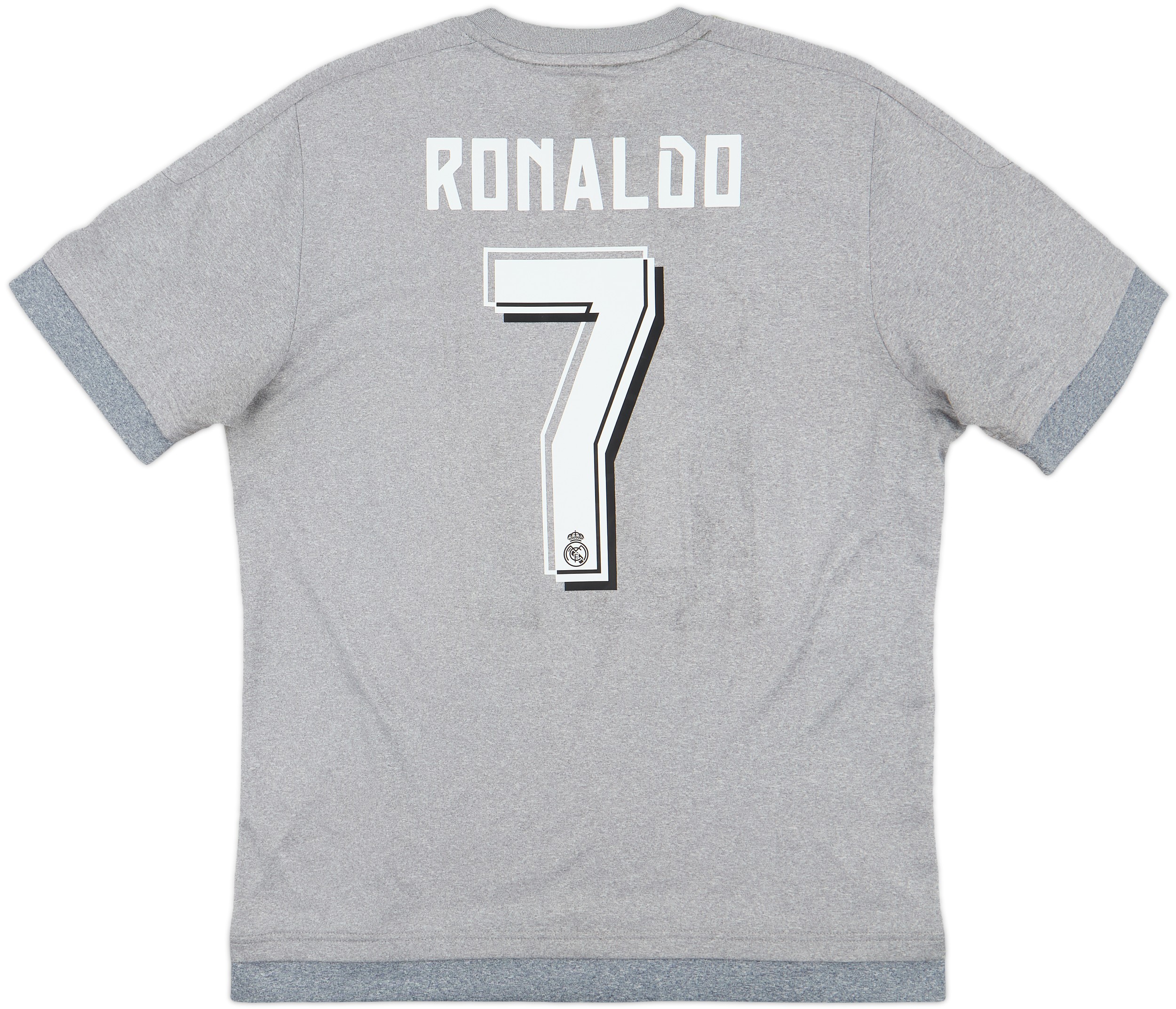 REAL MADRID RONALDO 7 長袖シャツ Ronaldo T-Shirt #7 Real Madrid 2016-2017 UEFA Ronaldo Long