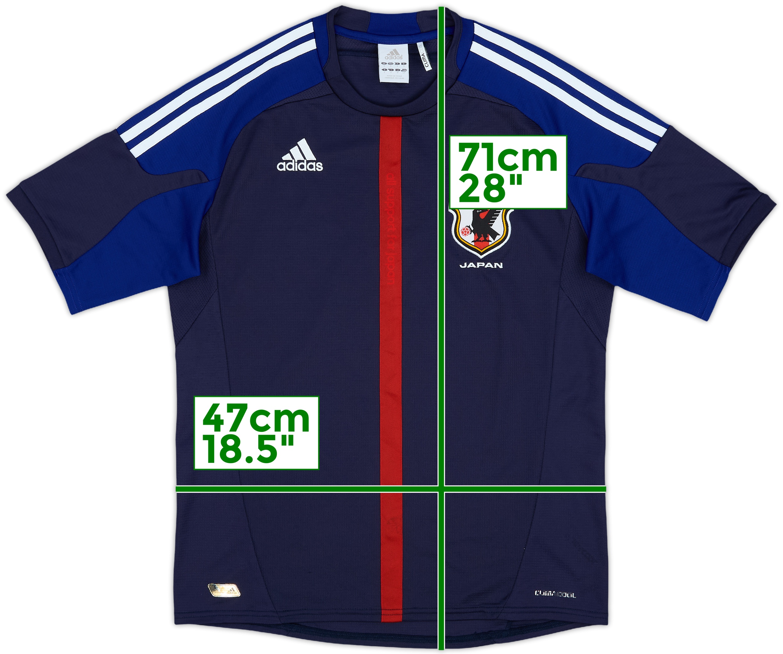 WORLD CUP日本代表 1997 Japan adidas Home L/S Kazu #11 World Cup Asian