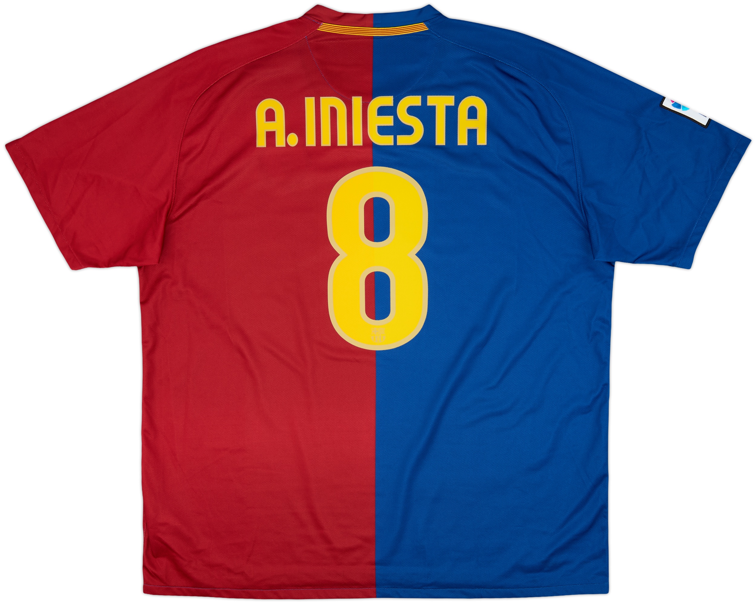 A. INIESTA 直筆サイン入りシャツ 8番 イニエスタ A. INIESTA 直筆サイン入りシャツ 8番 イニエスタ 000000000086.jpg