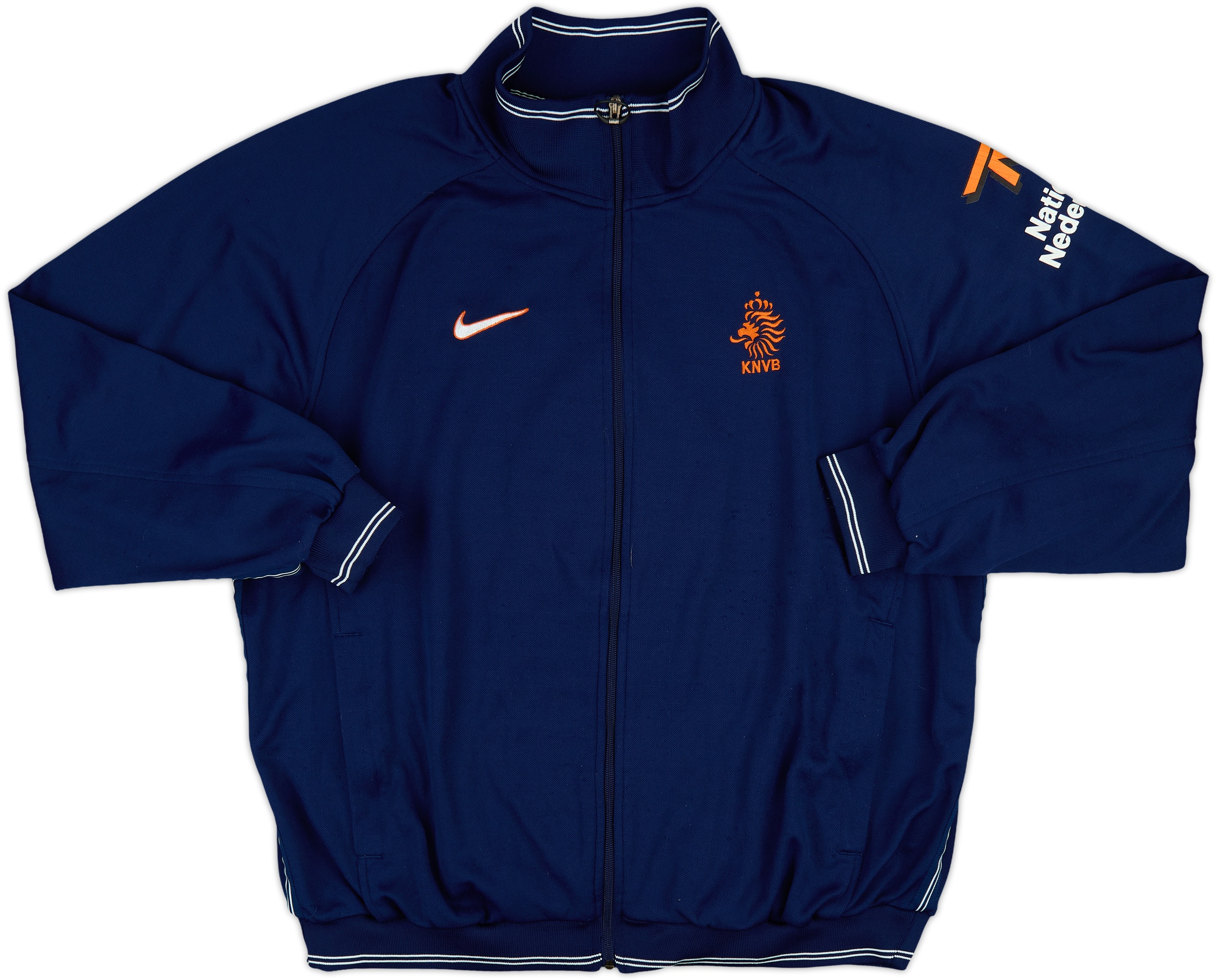 1998-00 Netherlands Player Issue Nike Track Jacket - 7/10 - (XL)