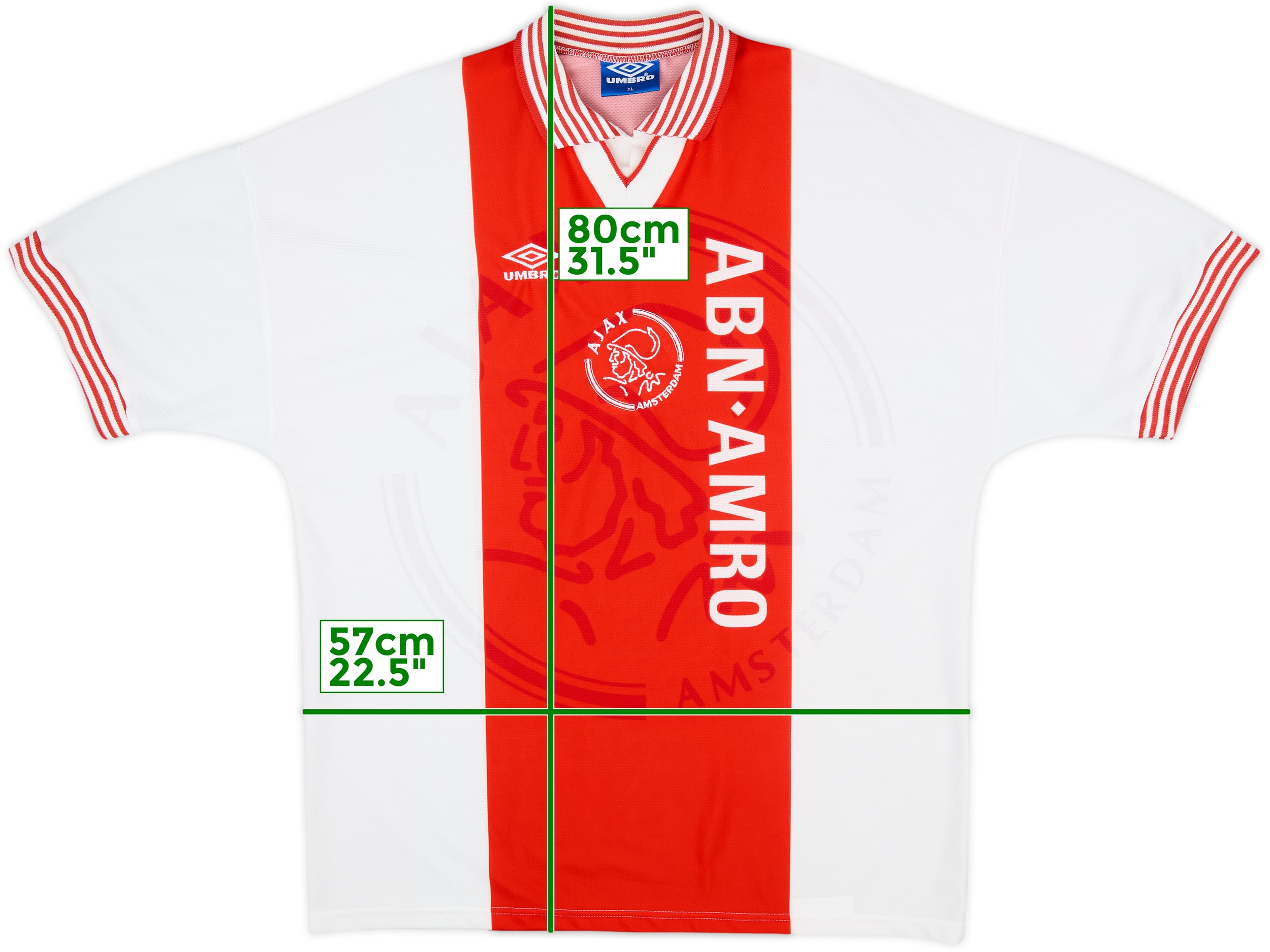 【正規品・超希少】95-96 アヤックス（Ajax）Umbro ホーム L Ajax amsterdam 95/96 Umbro Home Jersey size XL | eBay