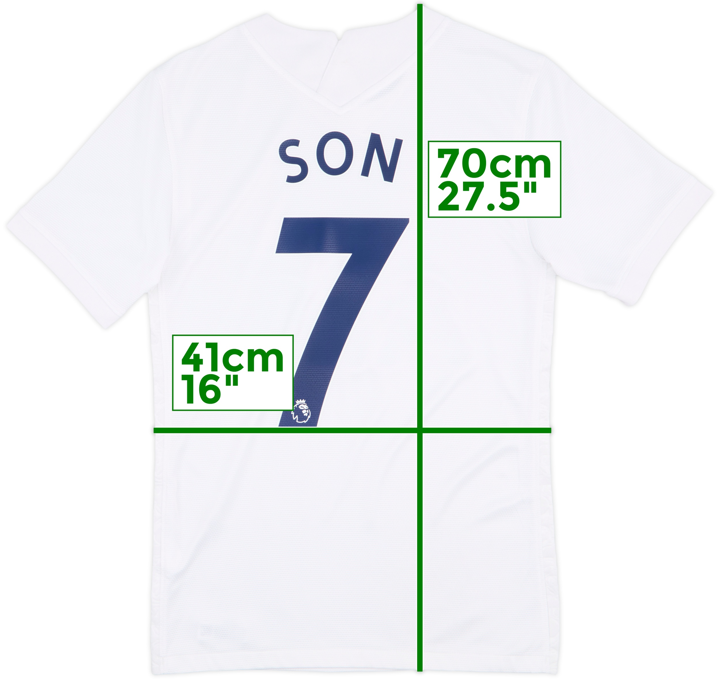 2021-22 Tottenham Home Shirt Son #7 - 9/10 - (XS)