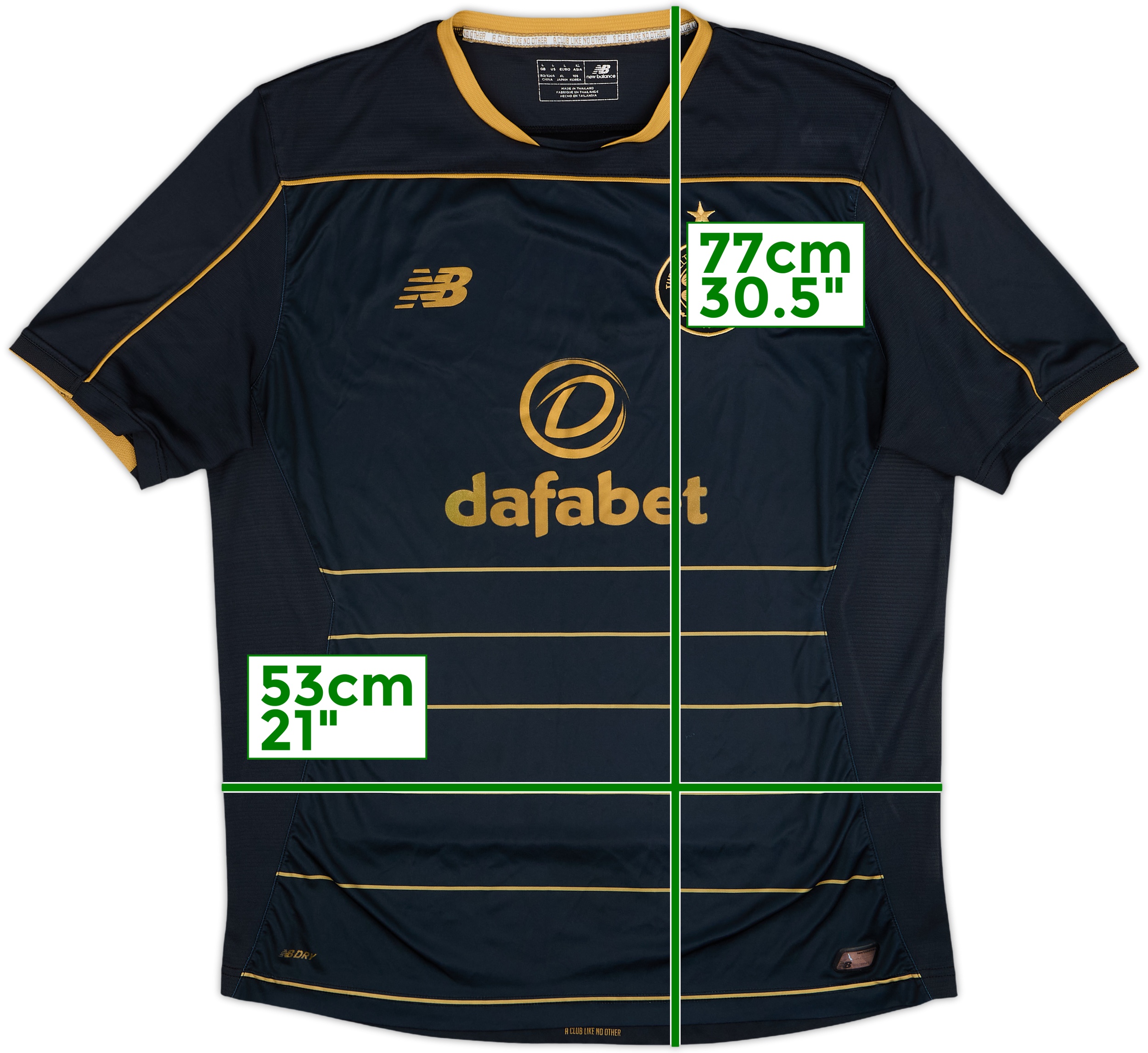 2016-17 Celtic Away Shirt 8/10 (L)