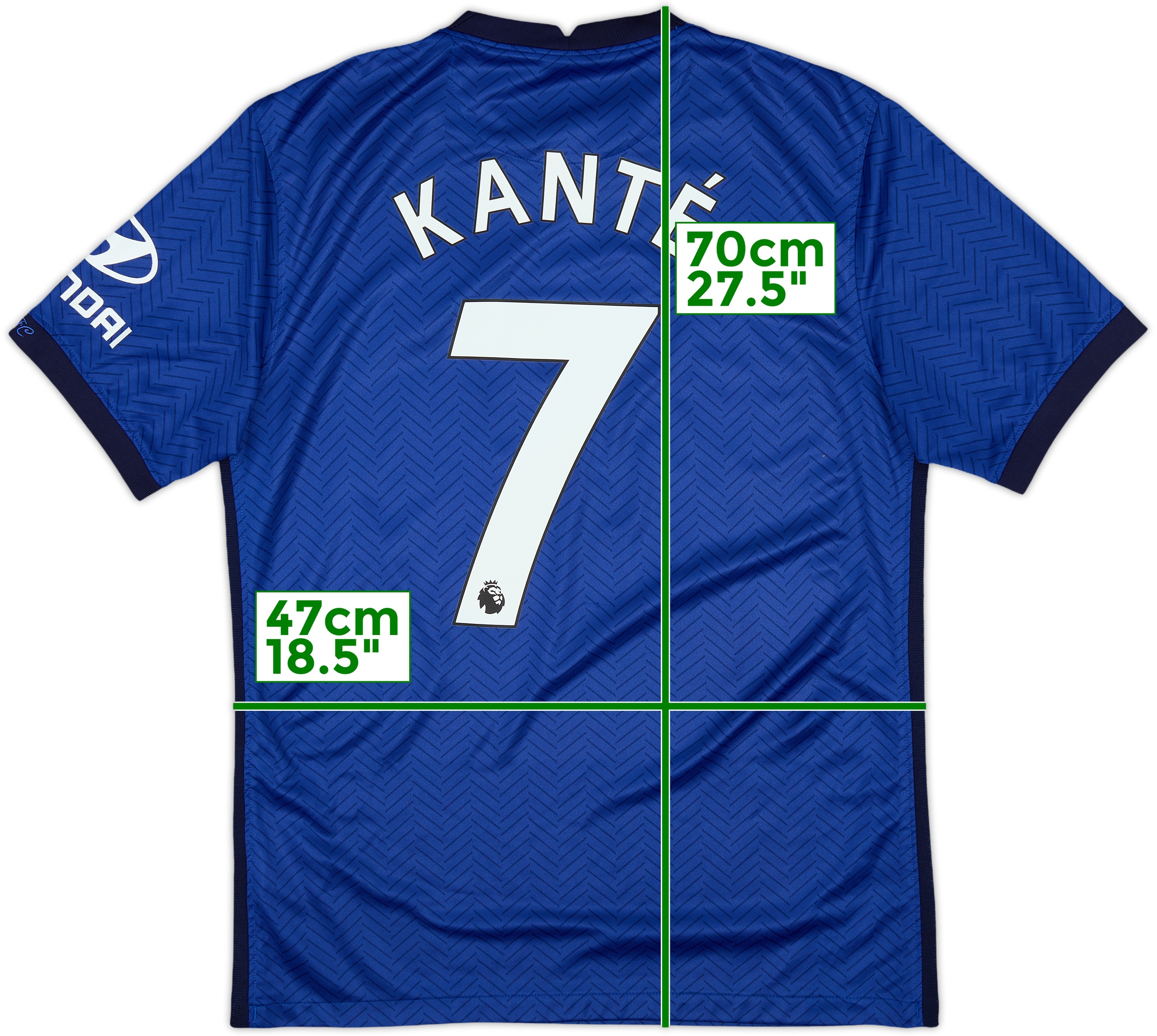 『スタジアムで購入』Chelsea 2018シーズンKanté 背番号7 新品 2018-19 Chelsea Authentic Home Shirt Kante #7 (S)