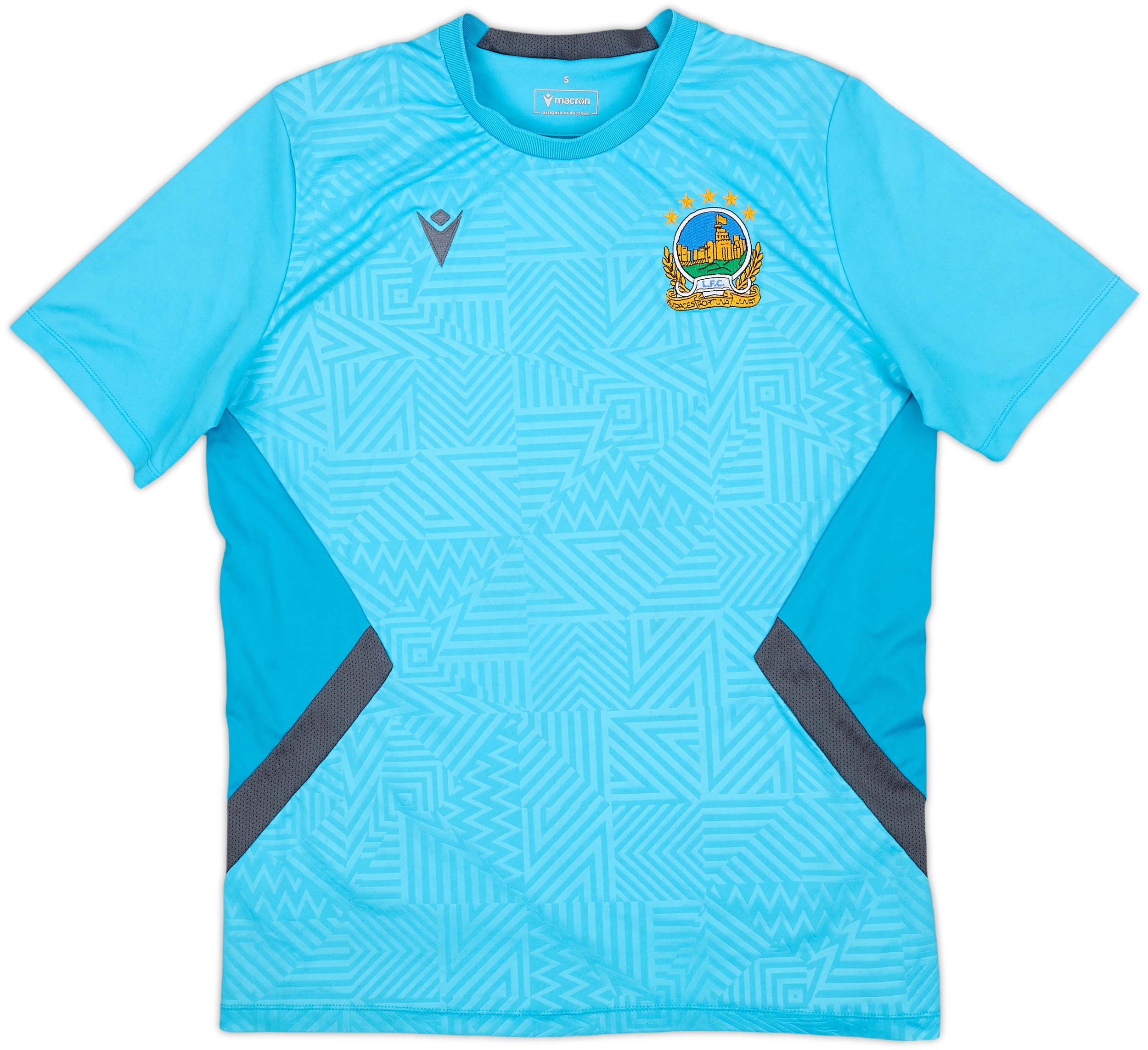 macron サッカーシャツ Lサイズ 新作 2023-24 Linfield Macron Training Shirt - 5/10 - (S)