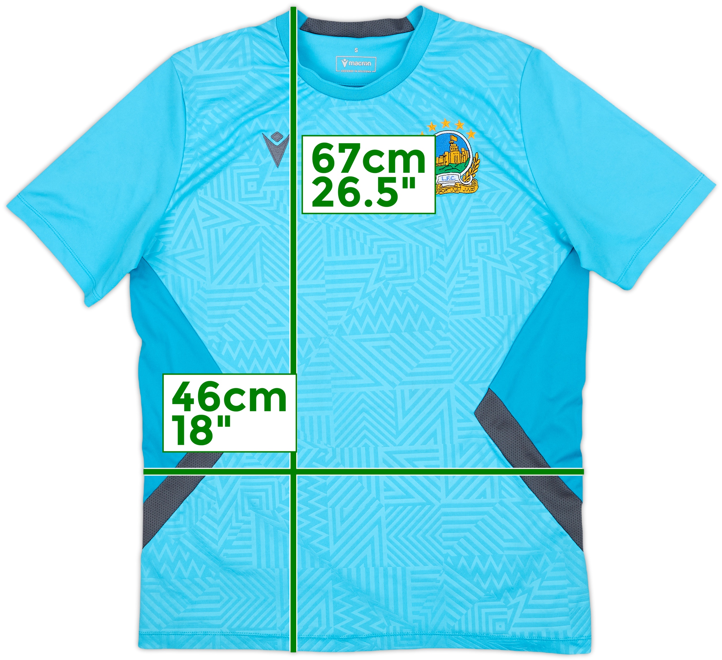 2023-24 Linfield Macron Training Shirt - 5/10 - (S)