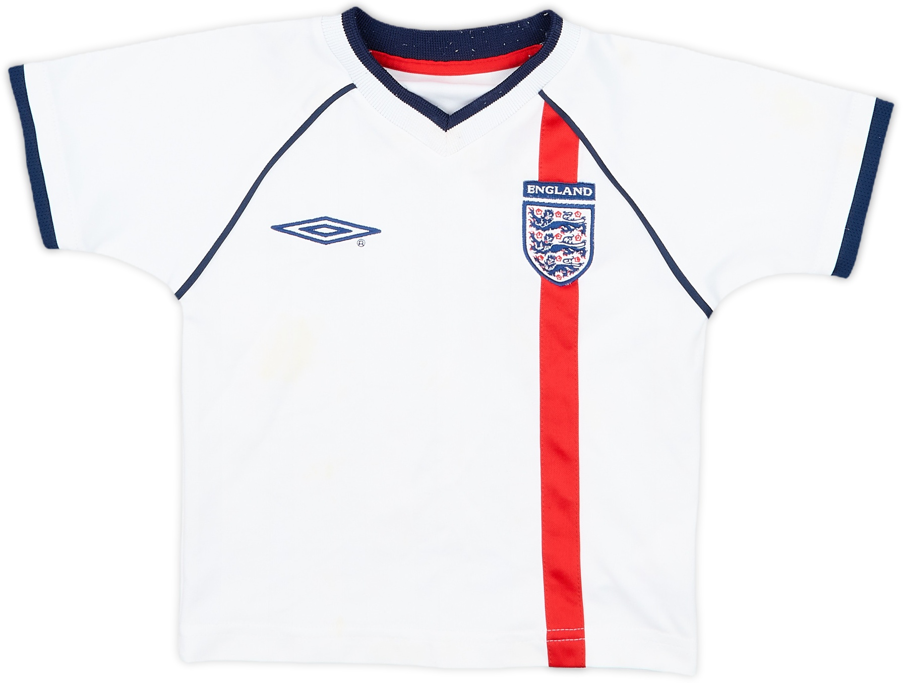 ウェア UMBRO England 2001-03  uniform 2001-03 England Home Shirt - 7/10 - (2-3 Years)