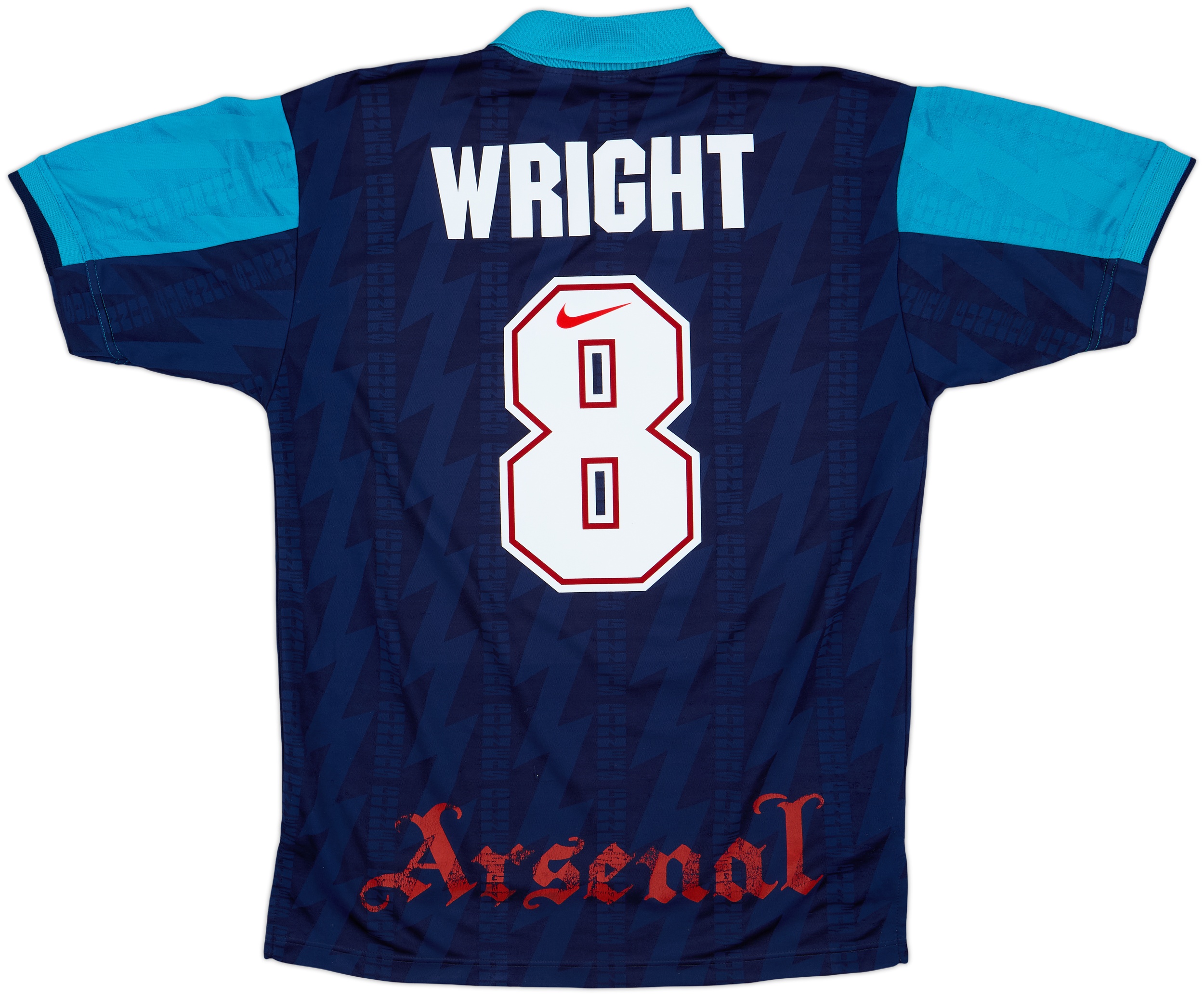 ウェア Arsenal 94 95 96  1994-96 Arsenal Home Shirt Wright #8 - 8/10 - (M)