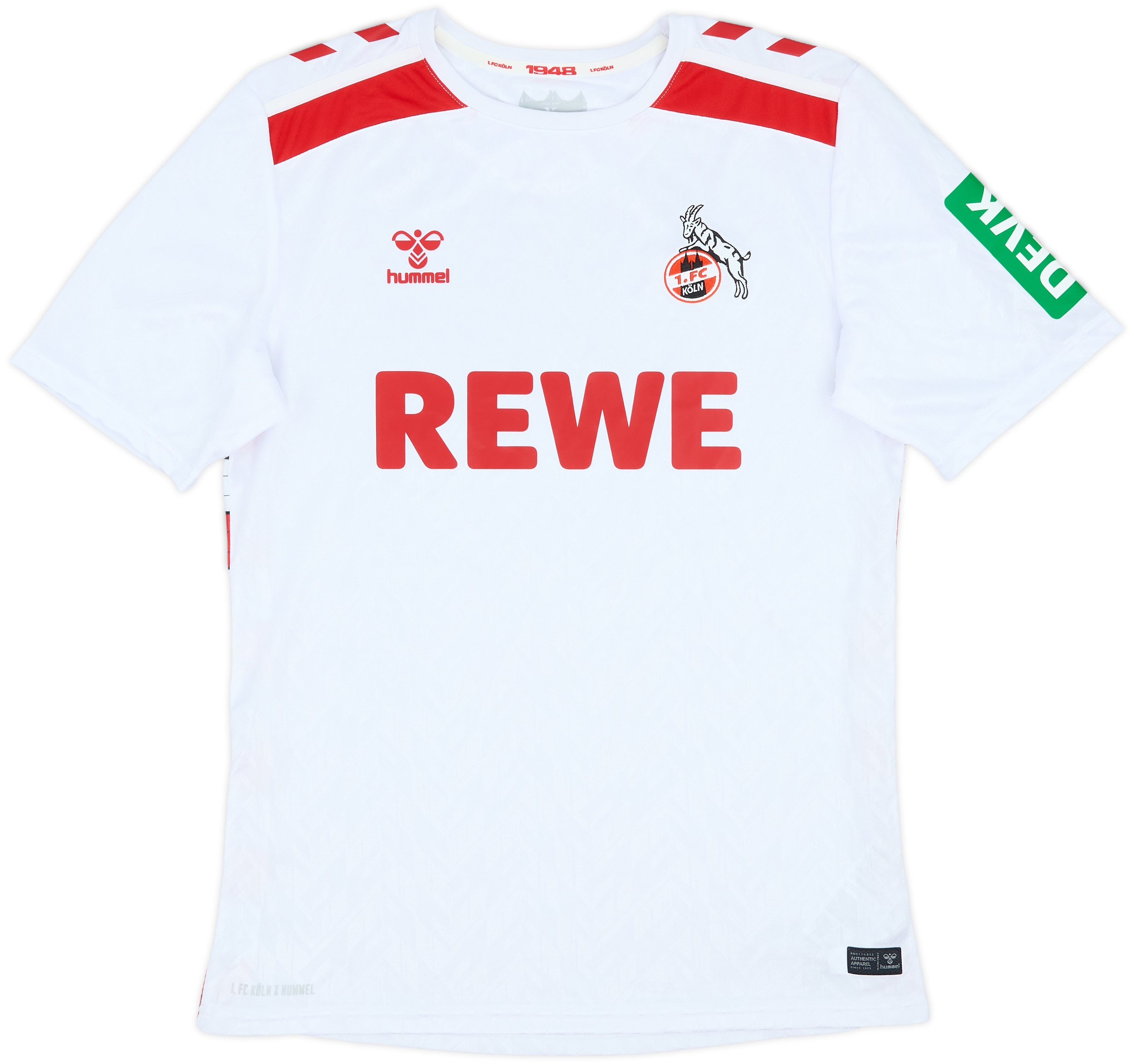 1.FC Köln ホームシャツ ２０２３／２４シーズンTIGGES 21 1.FC Köln ホームシャツ 2023／24シーズンTIGGES 21 Köln