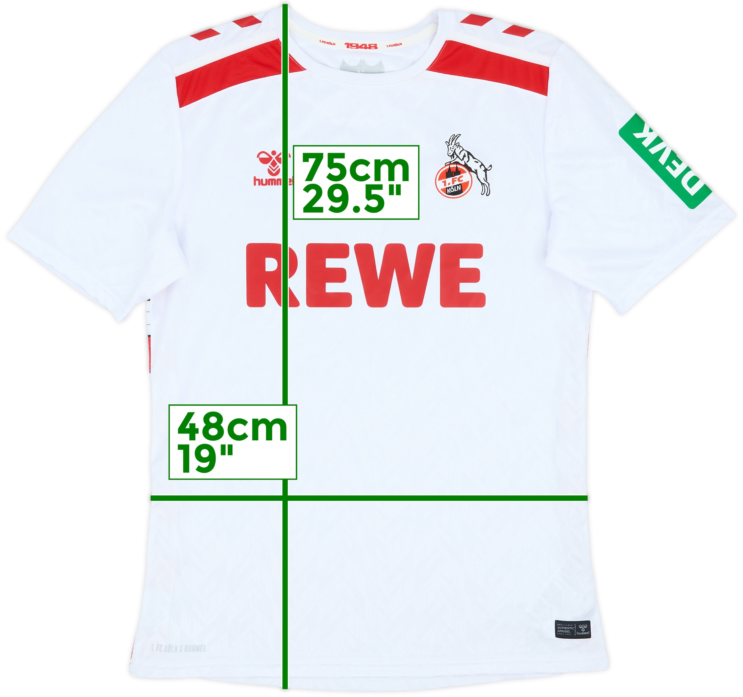1.FC Köln ホームシャツ ２０２３／２４シーズンTIGGES 21 FC Cologne Home Shirt 2024/25