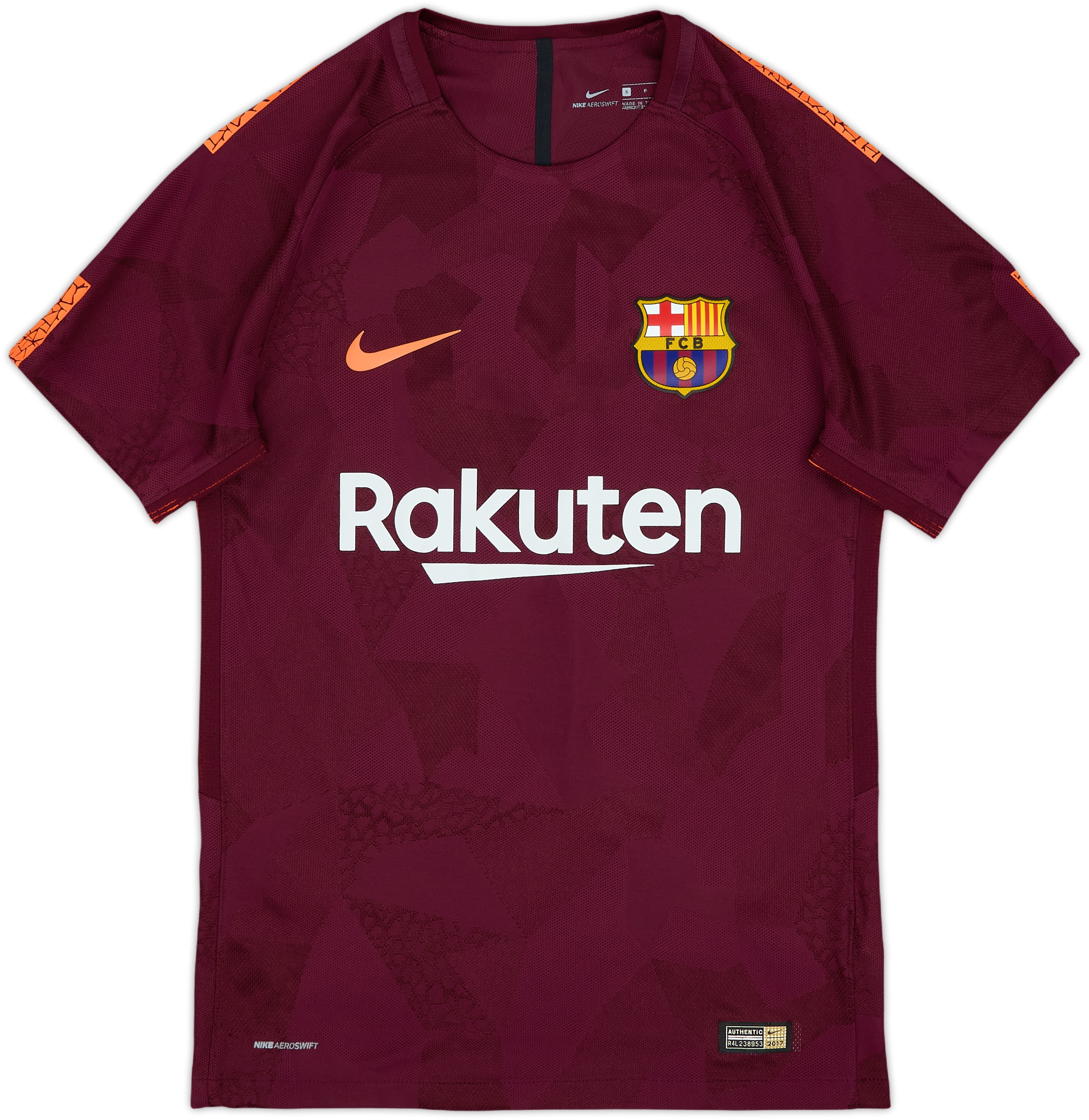 2017-18 Barcelona Authentic Third Shirt Coutinho #14 - 7/10