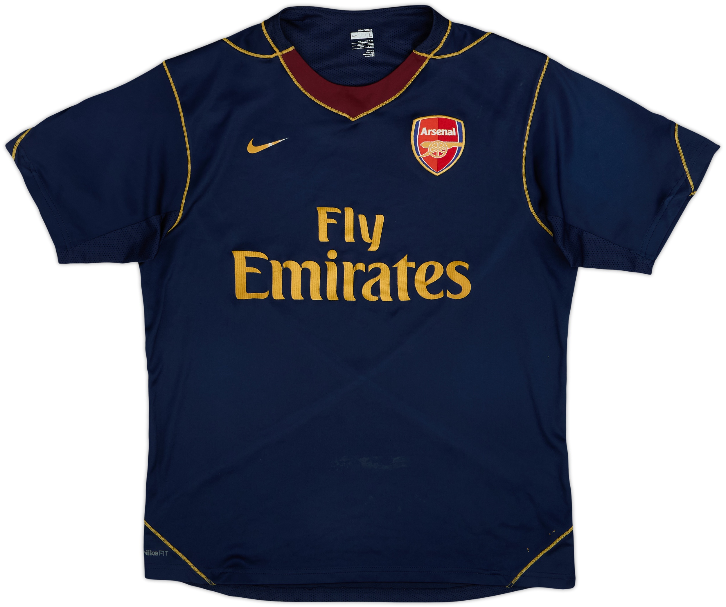 NIKE Arsenal ユニフォーム Arsenal Signed Home Football Shirt 2010/11 Adults XL Nike