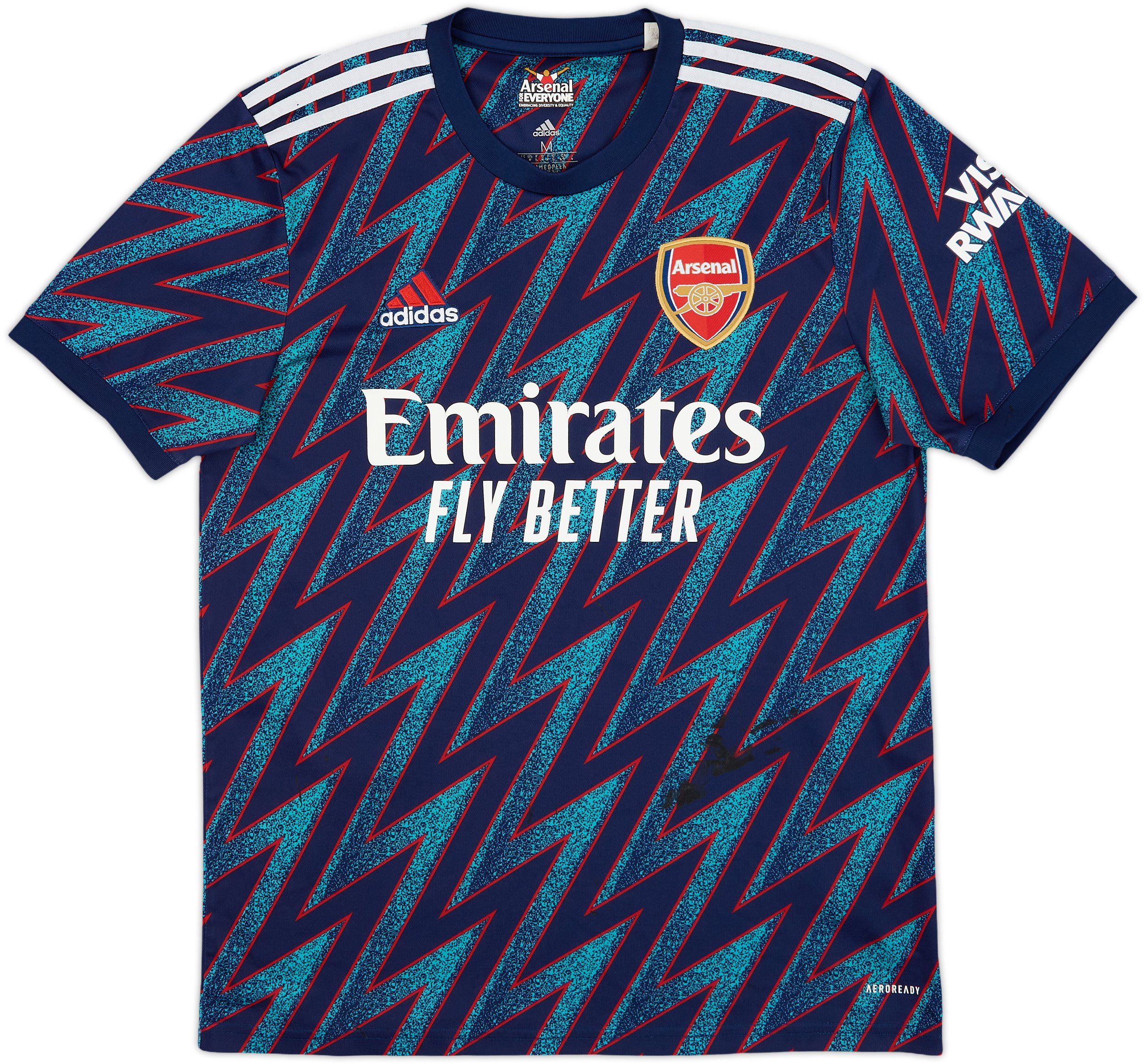 2021-22 Arsenal Third Shirt Saka #7 - 8/10 - (M)