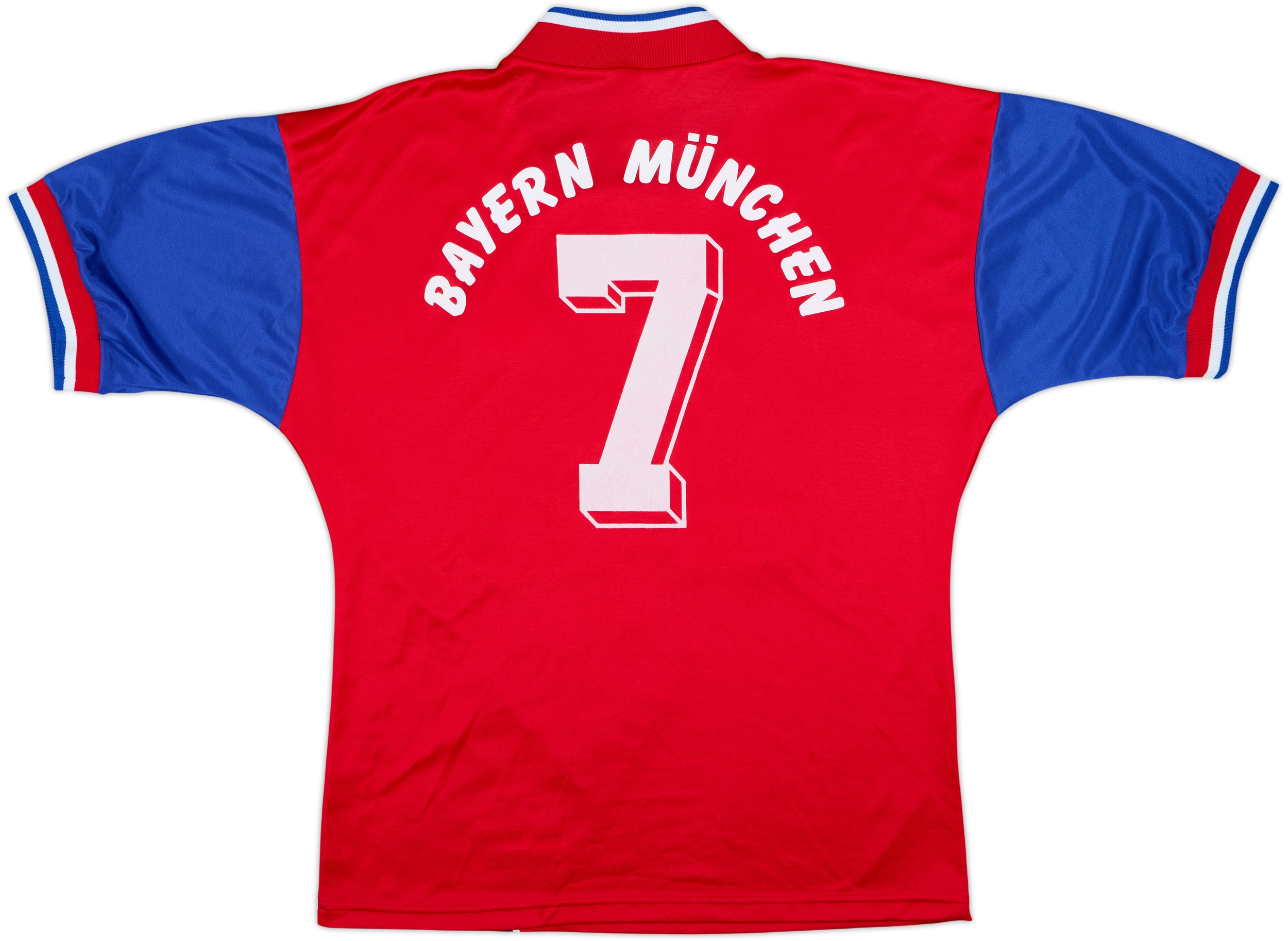 1993-95 Bayern Munich Home Shirt #7 - 7/10 - (L/XL)