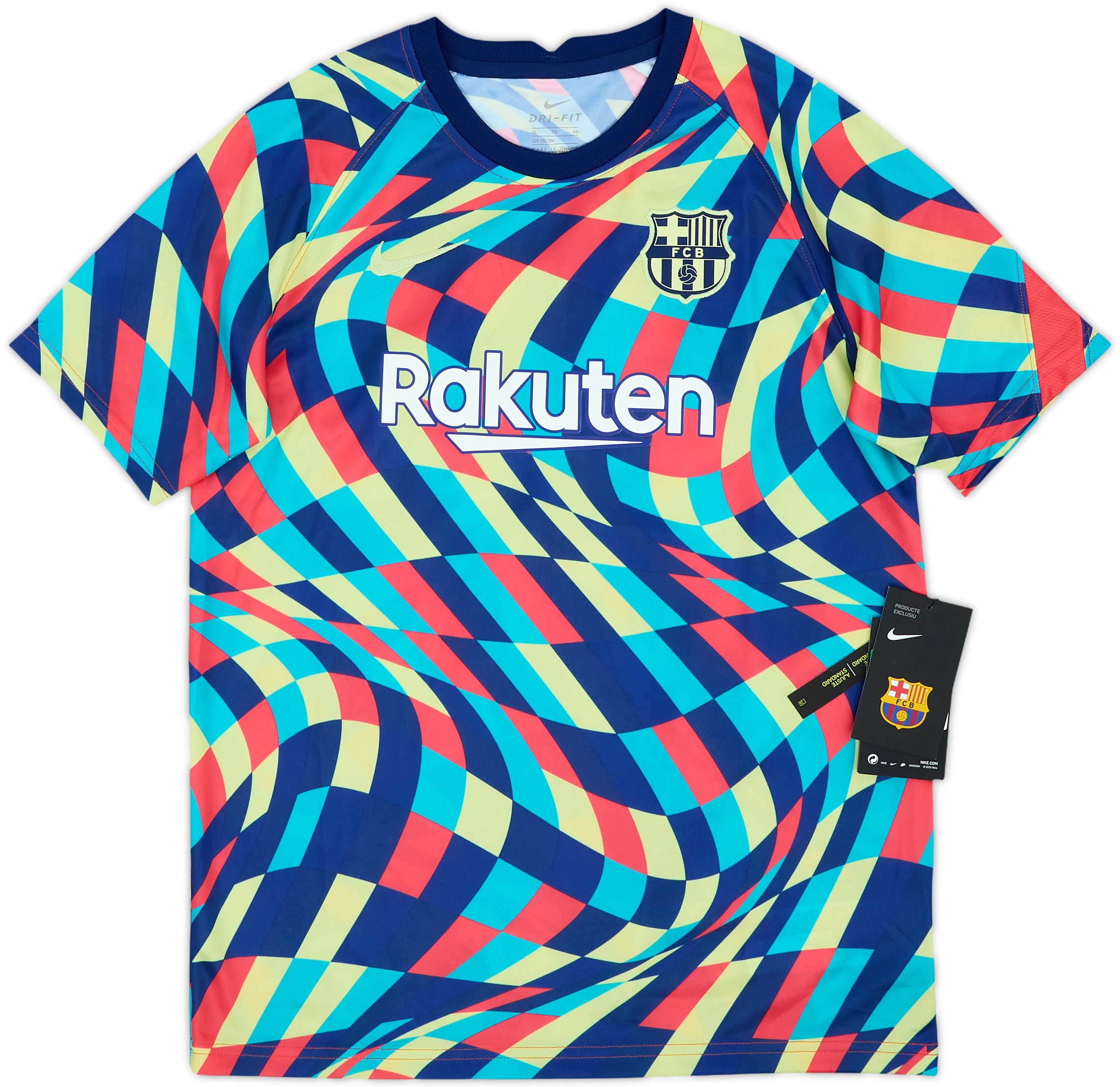 2021-22 Barcelona Nike Training Shirt (XL.Boys)