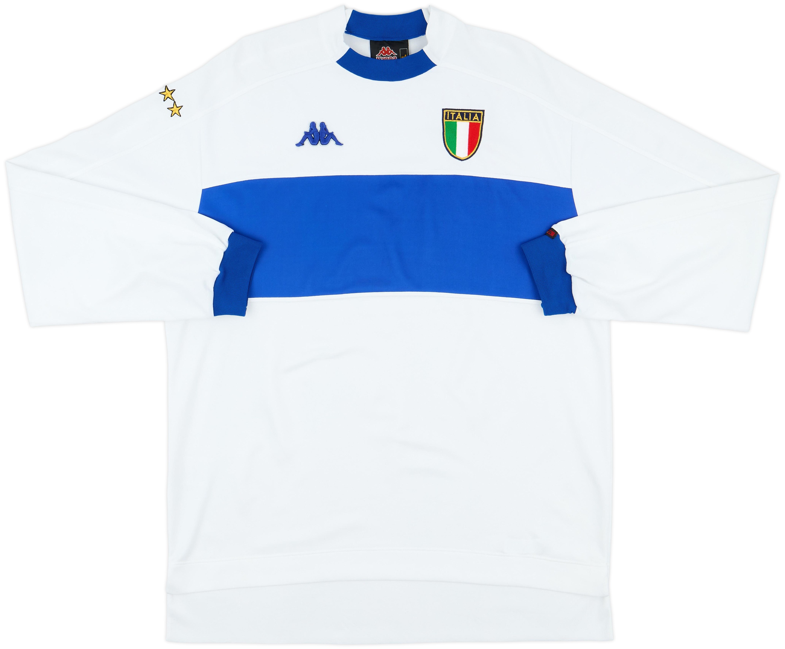 1998-00 Italy Away L/S Shirt - 6/10 - (XL)
