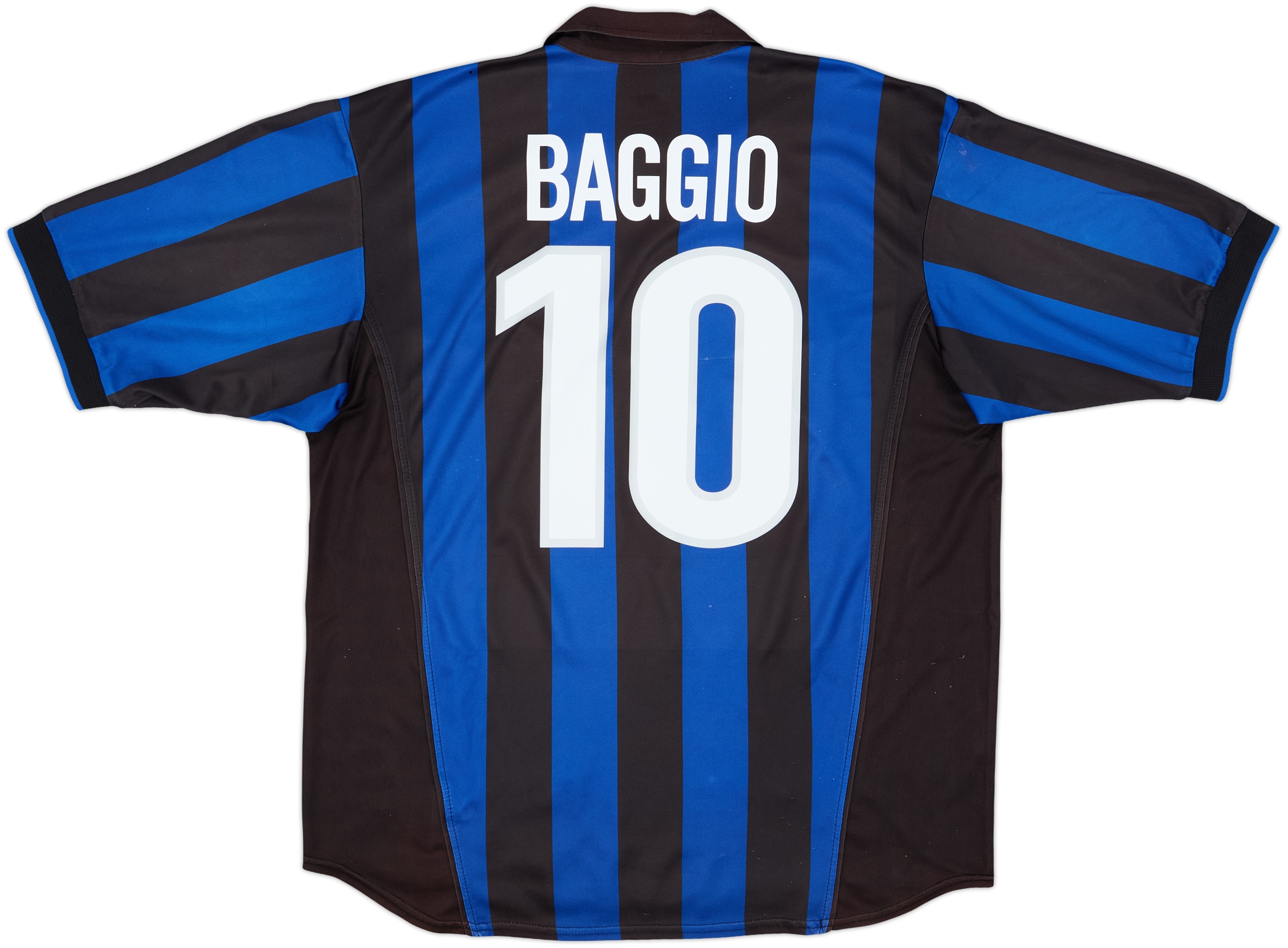 インテル・ミラノ Baggio 10 XL シャツ 1998-99 Inter Milan Home Shirt Baggio #10 - 5/10 - (L)