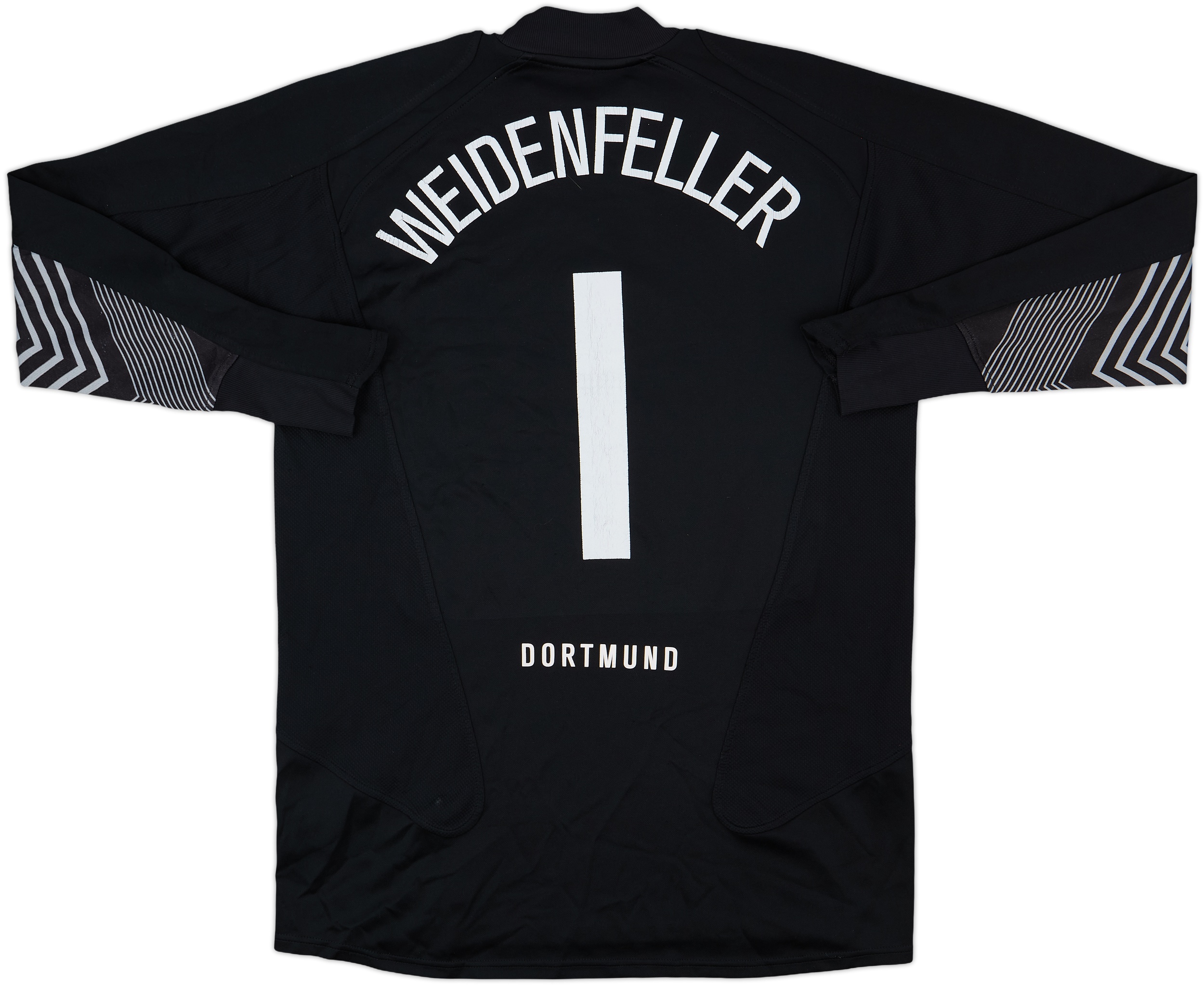 DIADORA サッカーシャツ BERTOTTO 4ウディネーゼ実用着選手 2005-06 Borussia Dortmund GK Shirt Weidenfeller #1 - 8/10 - (L)