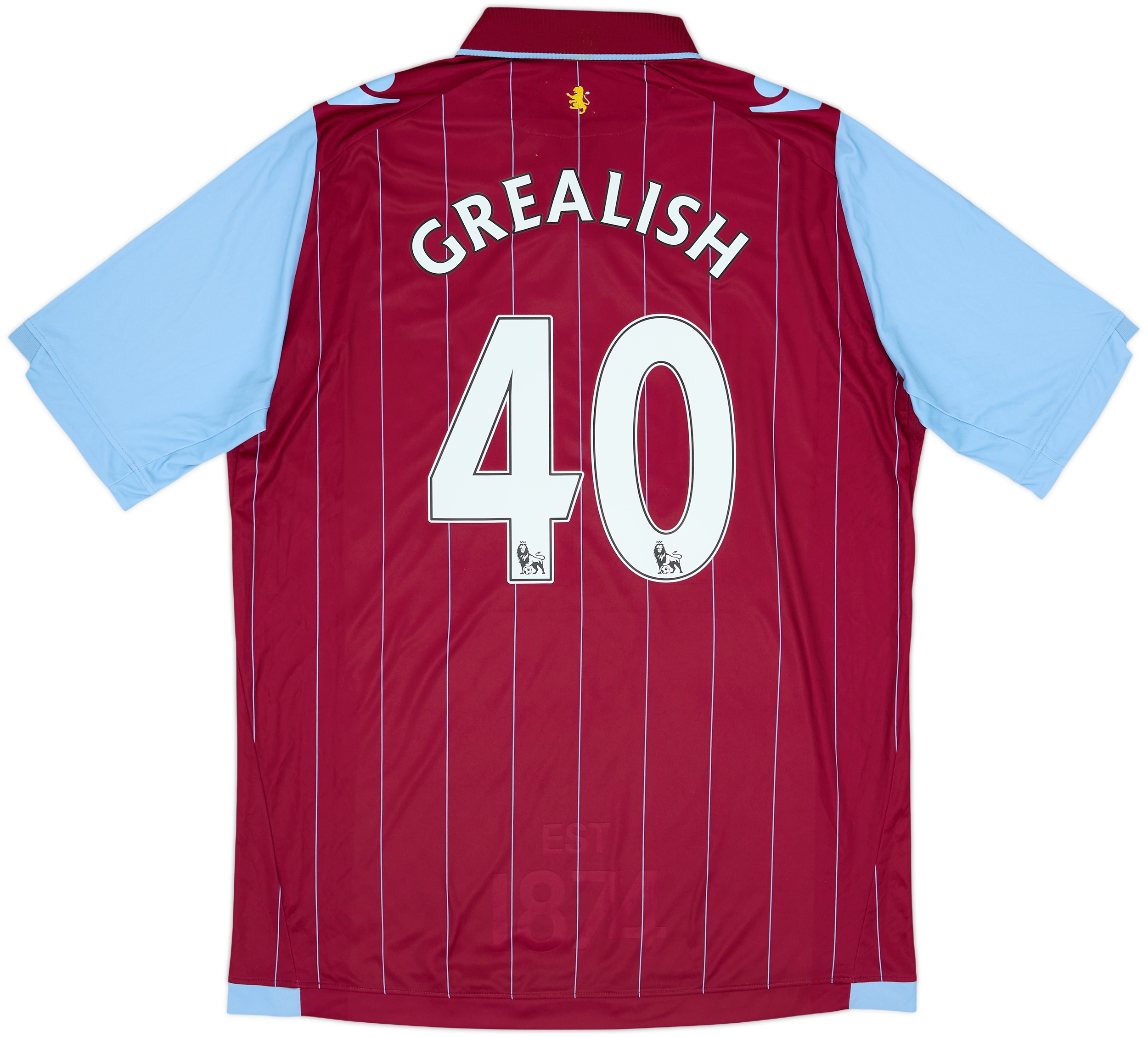 Aston Villa Kappa シャツ Grealish 10 S 2020-21 Aston Villa Away Shirt Grealish #10 - 9/10 - (XL)