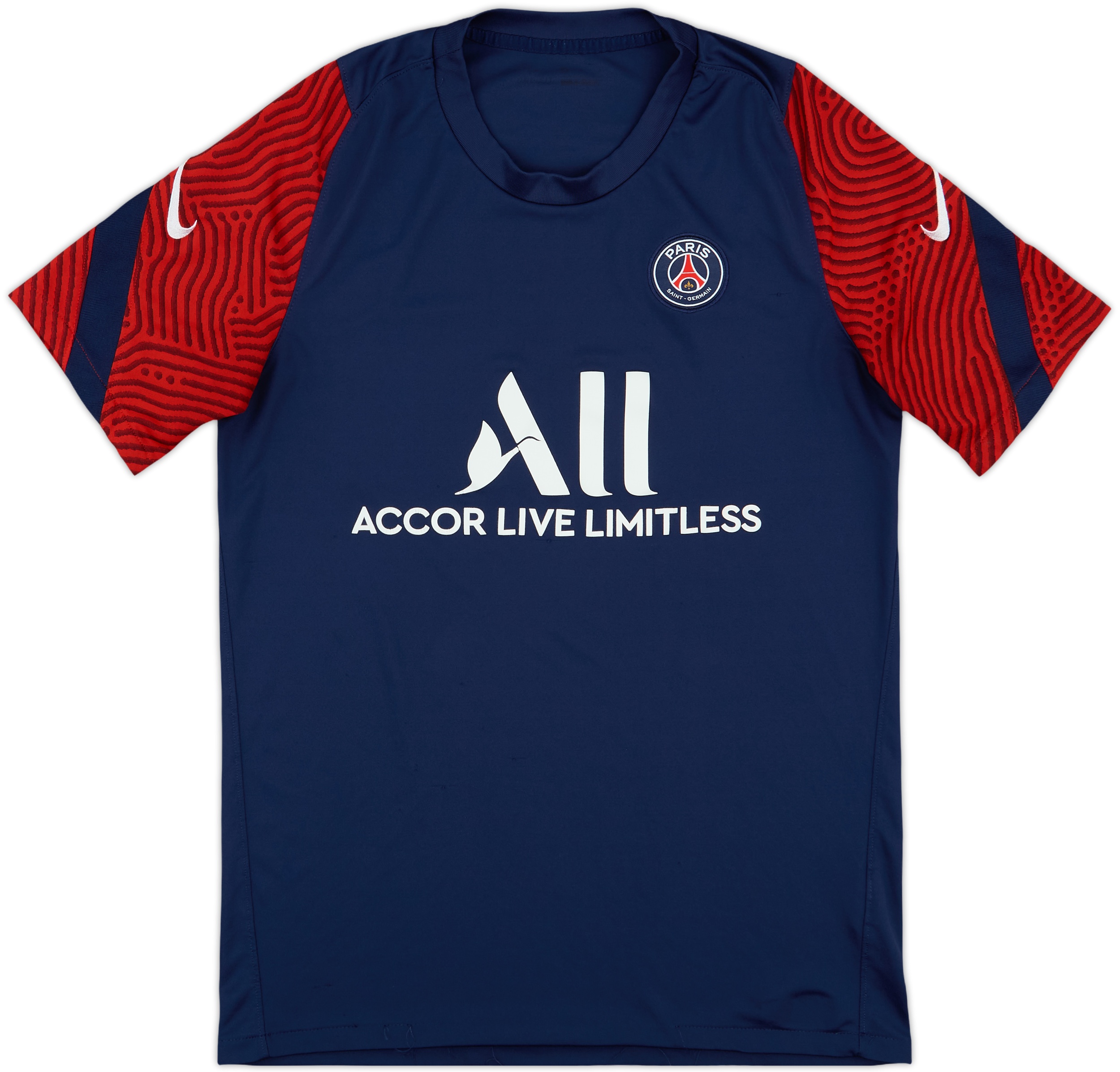 2020-21 Paris Saint-Germain Nike Training Shirt - 8/10 - (M)