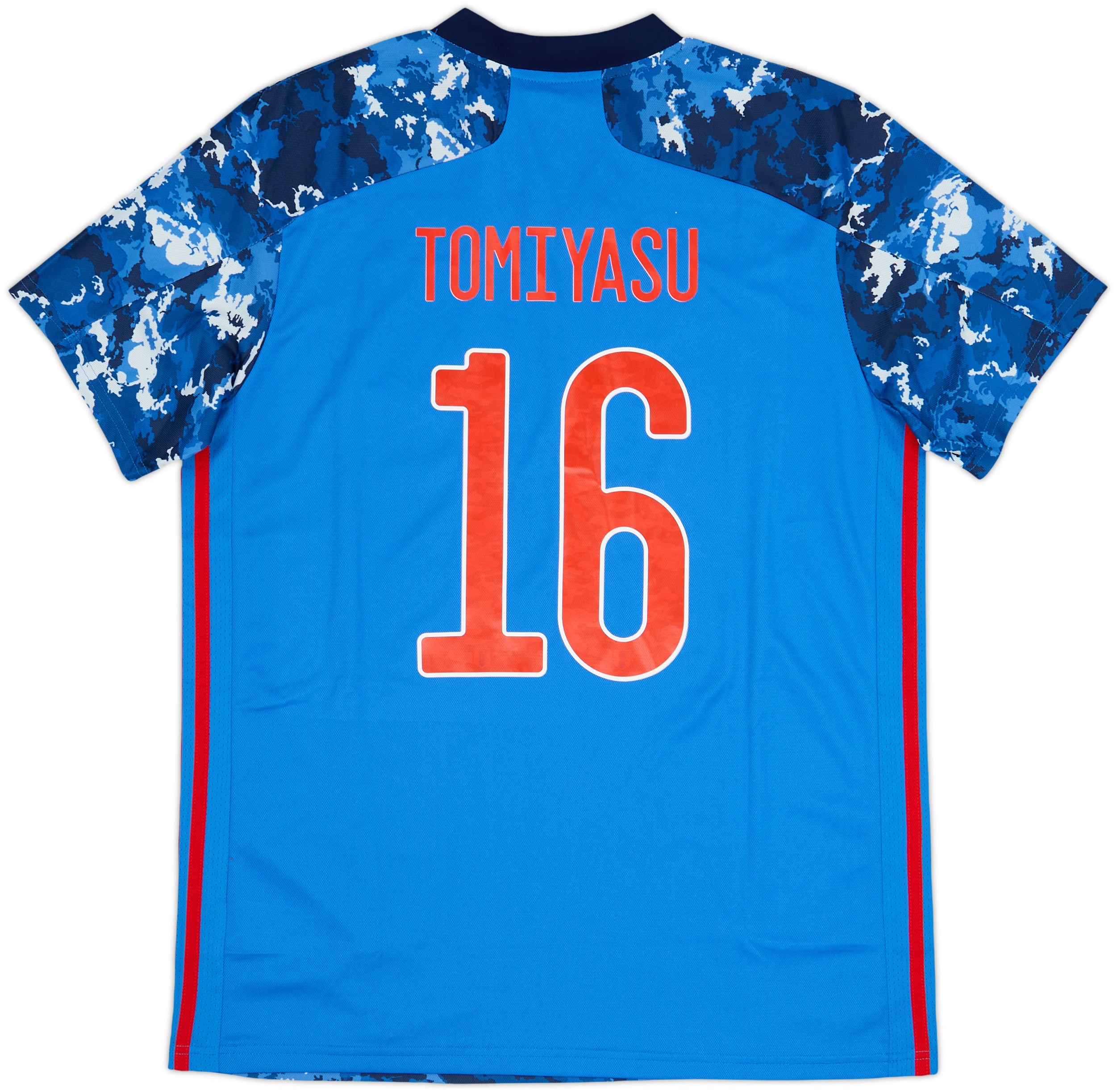  日本代表 サッカーシャツ TOMIYASU 16 XL 2020-21 Japan Home Shirt Tomiyasu #16 (L)