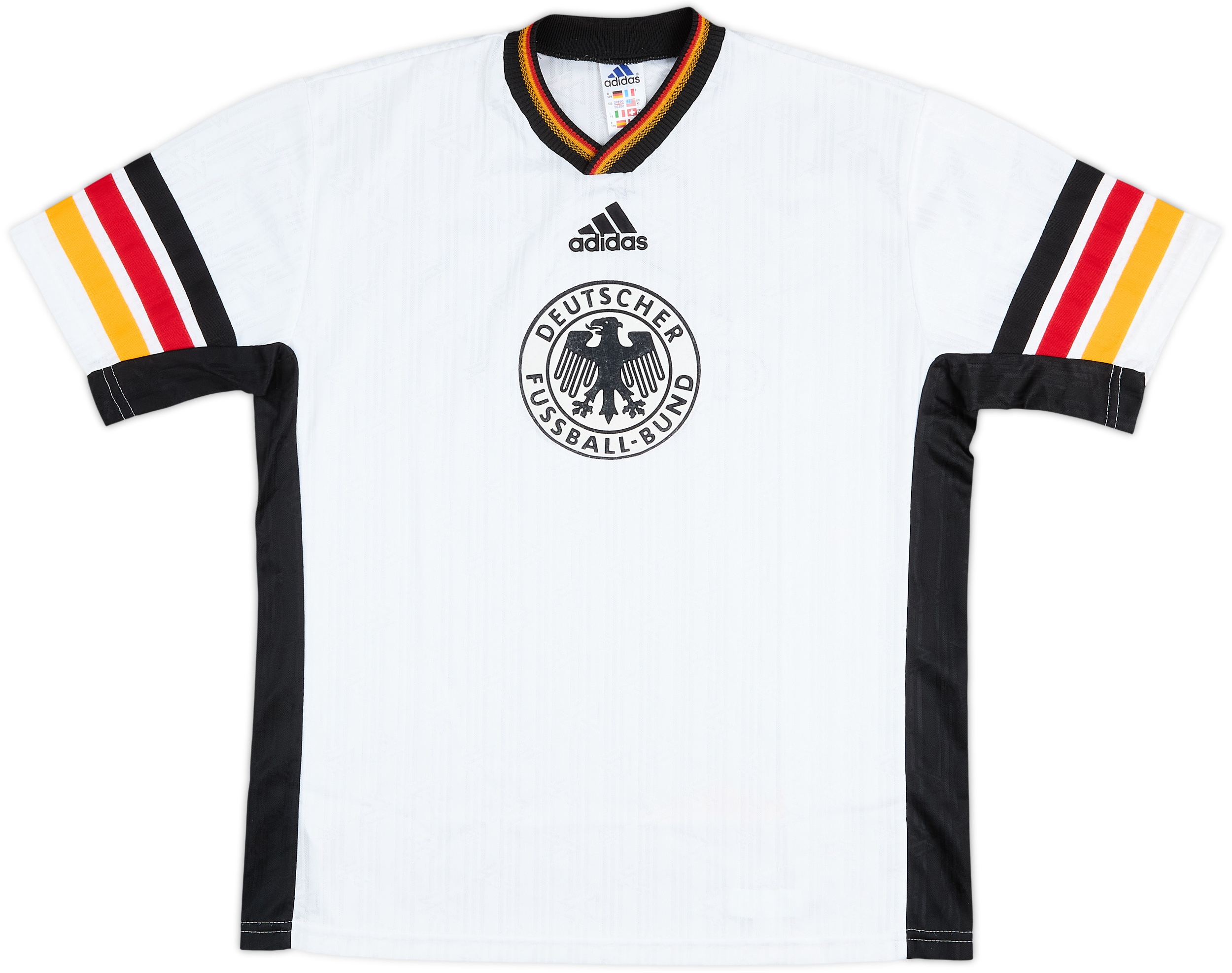 adidas 1998年ドイツ代表 シャツ US Mサイズ 1998-00 Germany adidas Training Shirt - 9/10 - (XL.Boys)