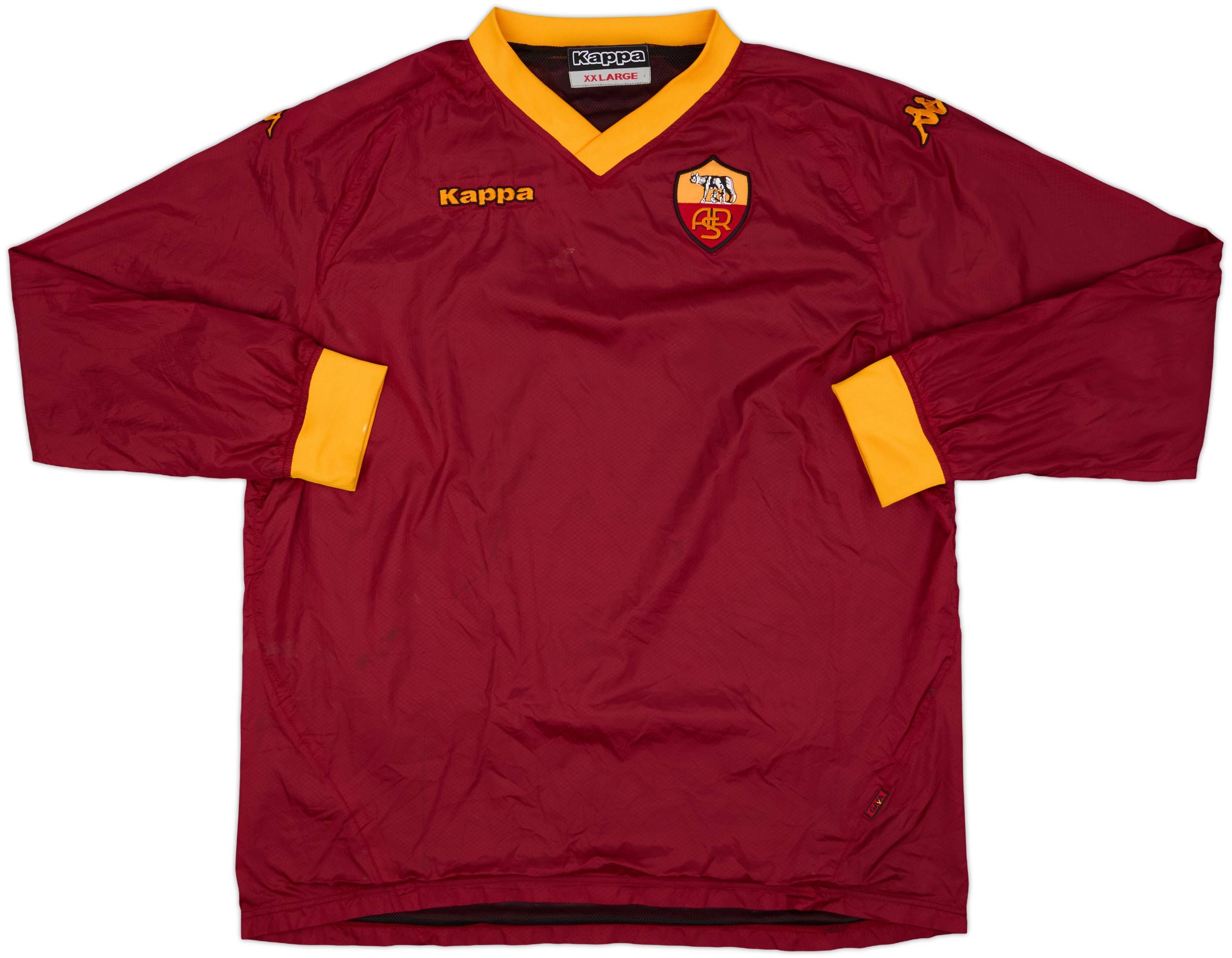 2012-13 Roma Kappa Drill Top - 8/10 - (XXL)