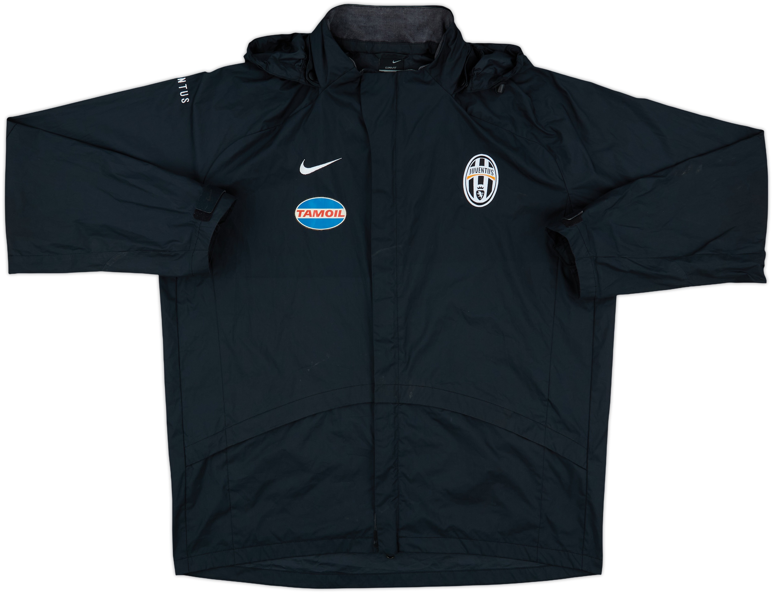 2006-07 Juventus Nike Hooded Rain Jacket - 7/10 - (L)