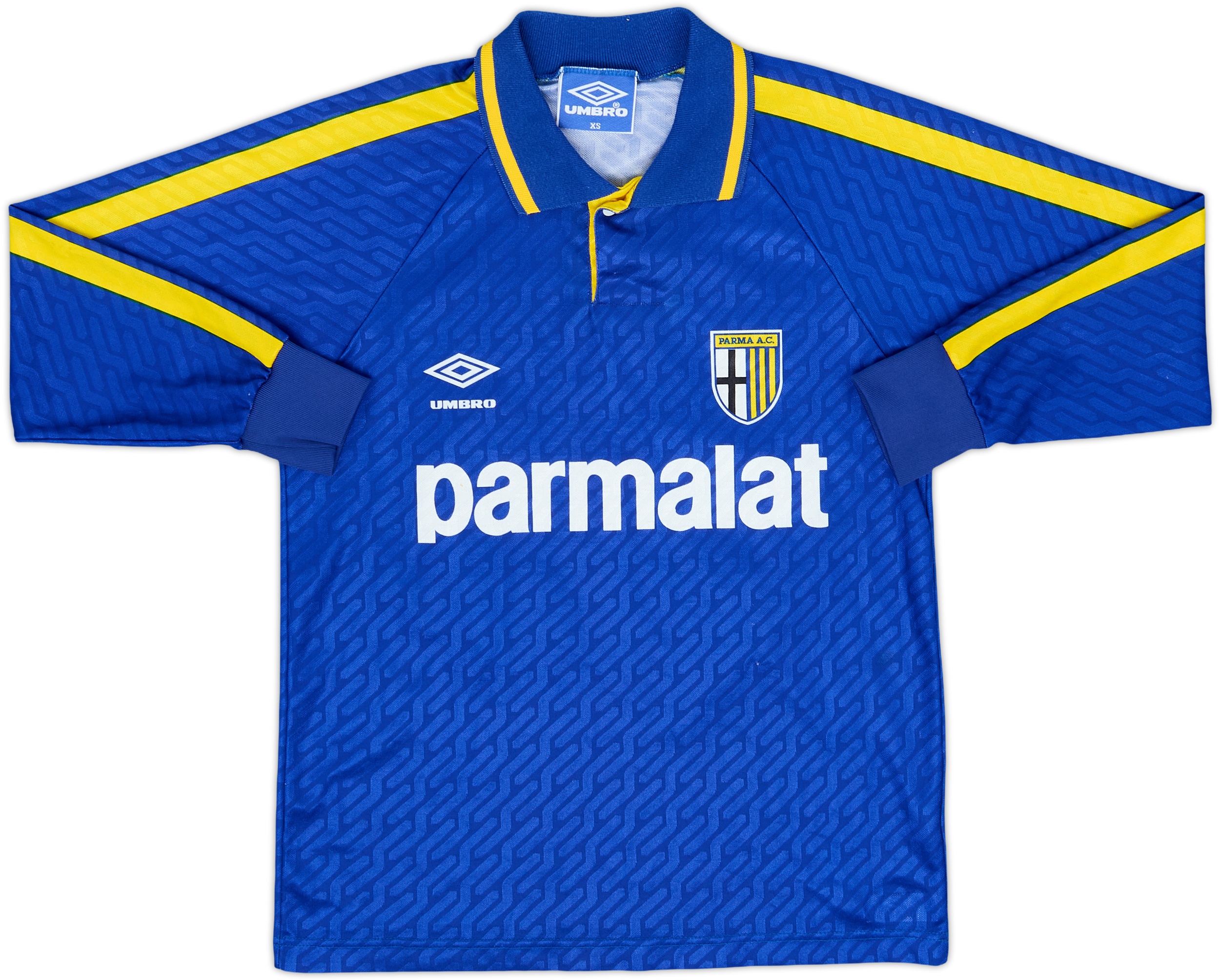 1992-93 Parma Third L/S Shirt #18 - 9/10 - (XS)