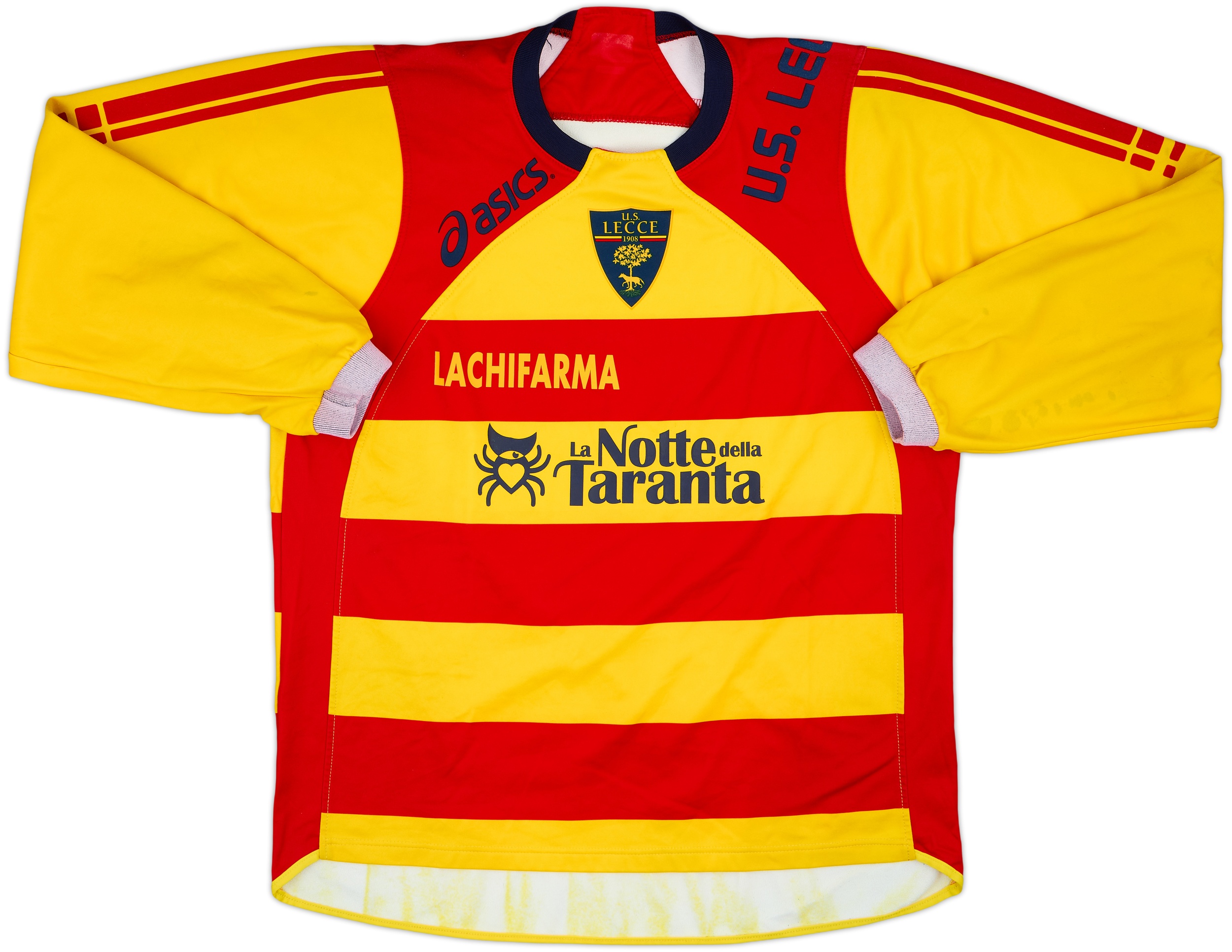 U.S. Lecce LIMA 10 シャツ asics サッカーロマミラノ U.S. Lecce