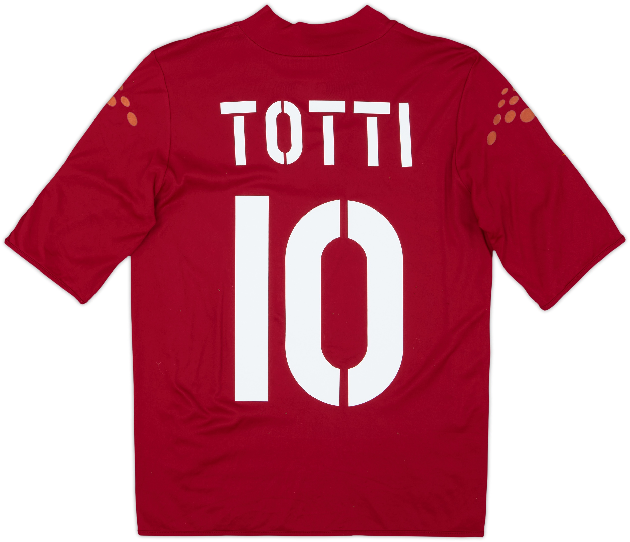 2003-04 Roma Home Shirt Totti #10 - 6/10 - (S)