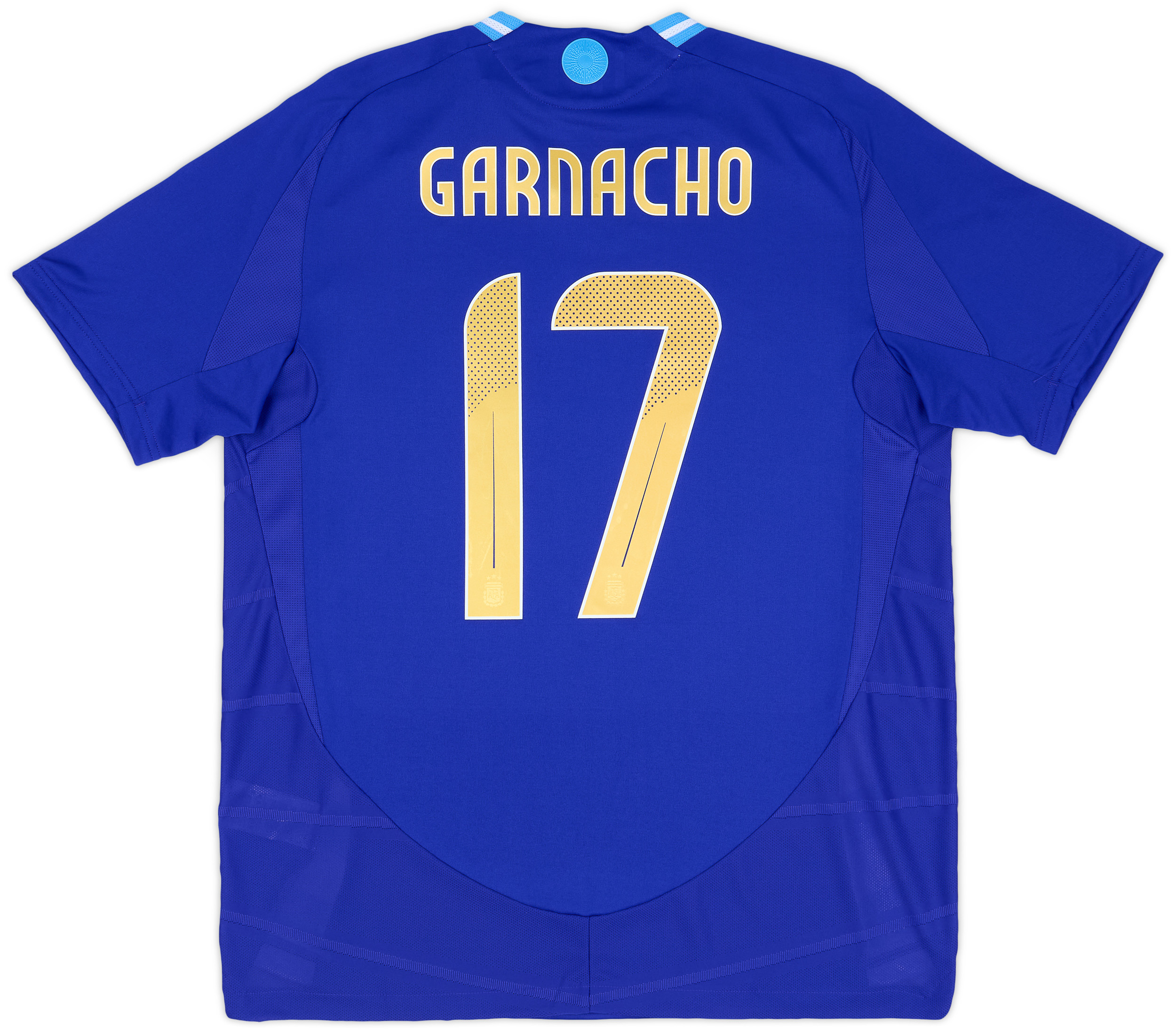2024-25 Argentina Authentic Away Shirt Garnacho #17