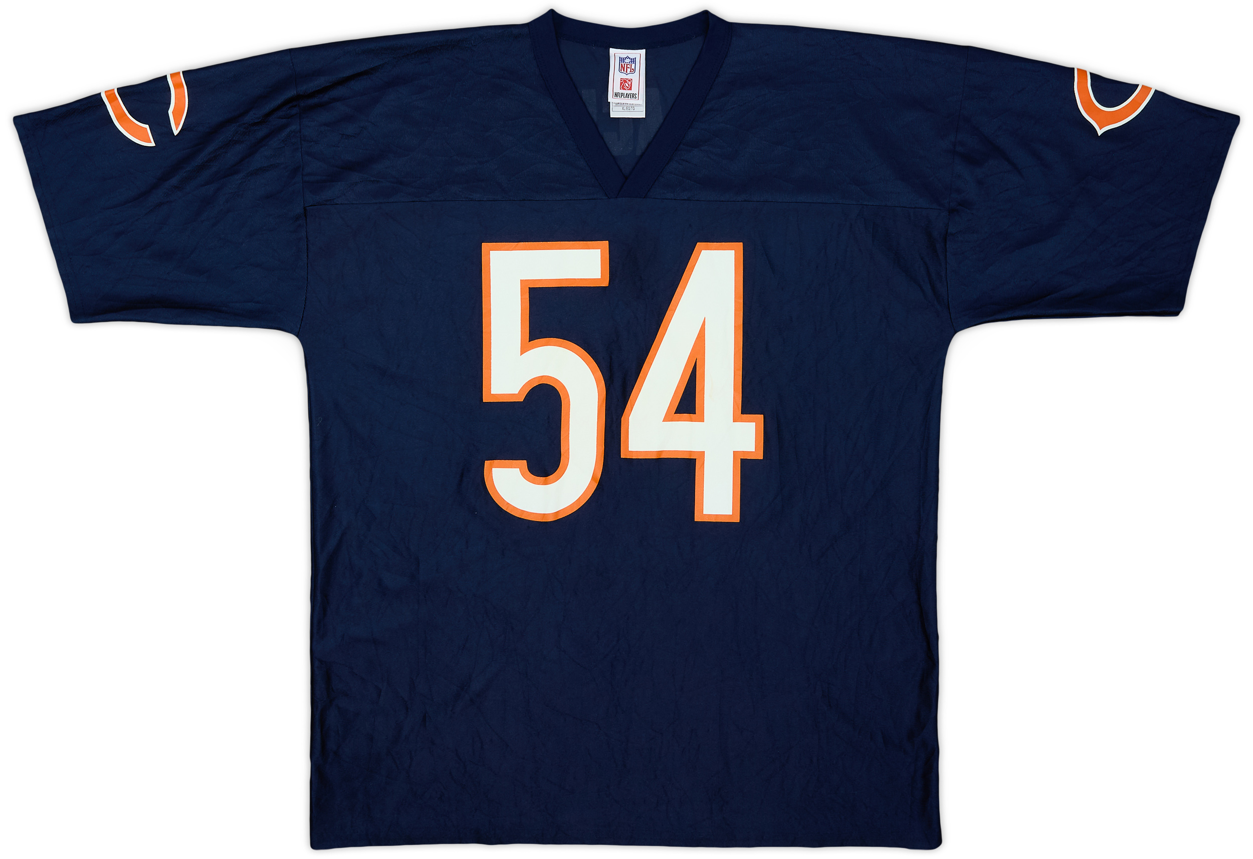 激レア NFL BEARS 54 URLANCHER 2000 Jersey Men's Mitchell & Ness Brian Urlacher White Chicago Bears