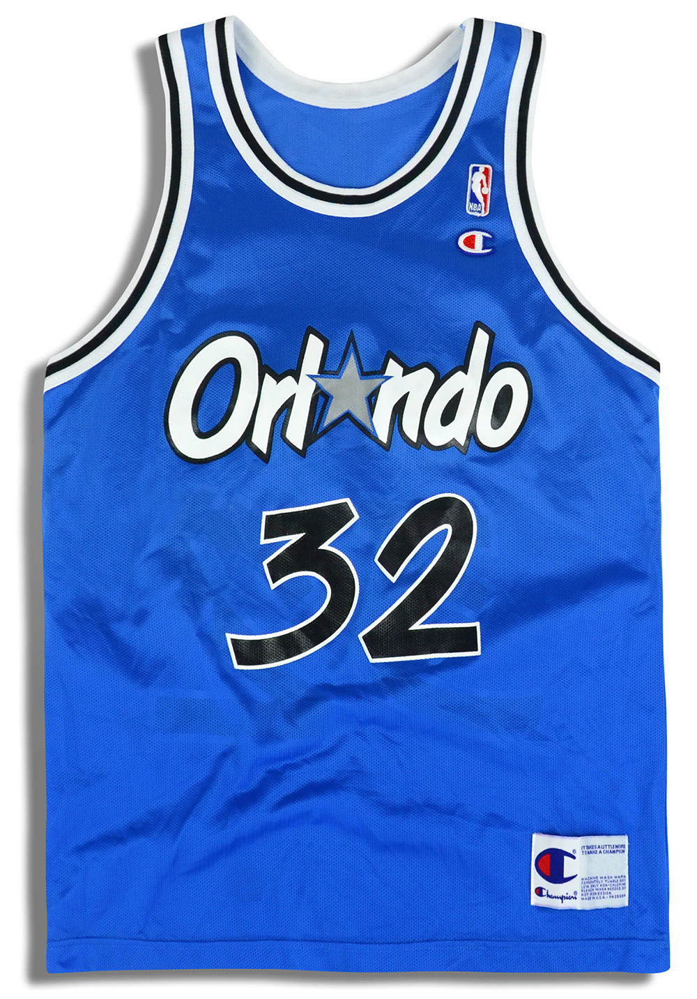 1995-96 Orlando Magic O'Neal #32 Champion Jersey (Away) L