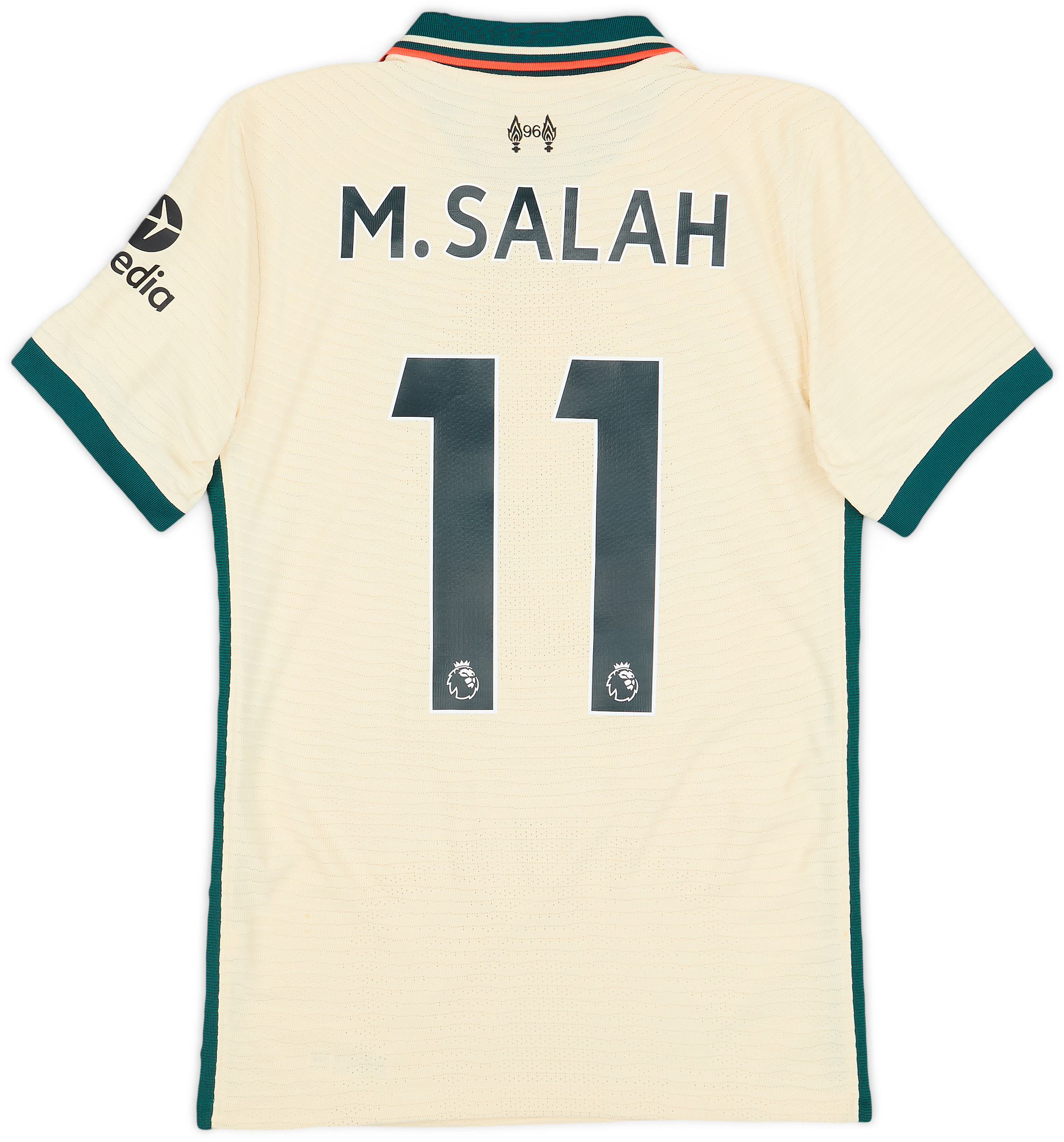 2021-22 Liverpool Authentic Away Shirt M.Salah #11 - 9/10 - (XS)