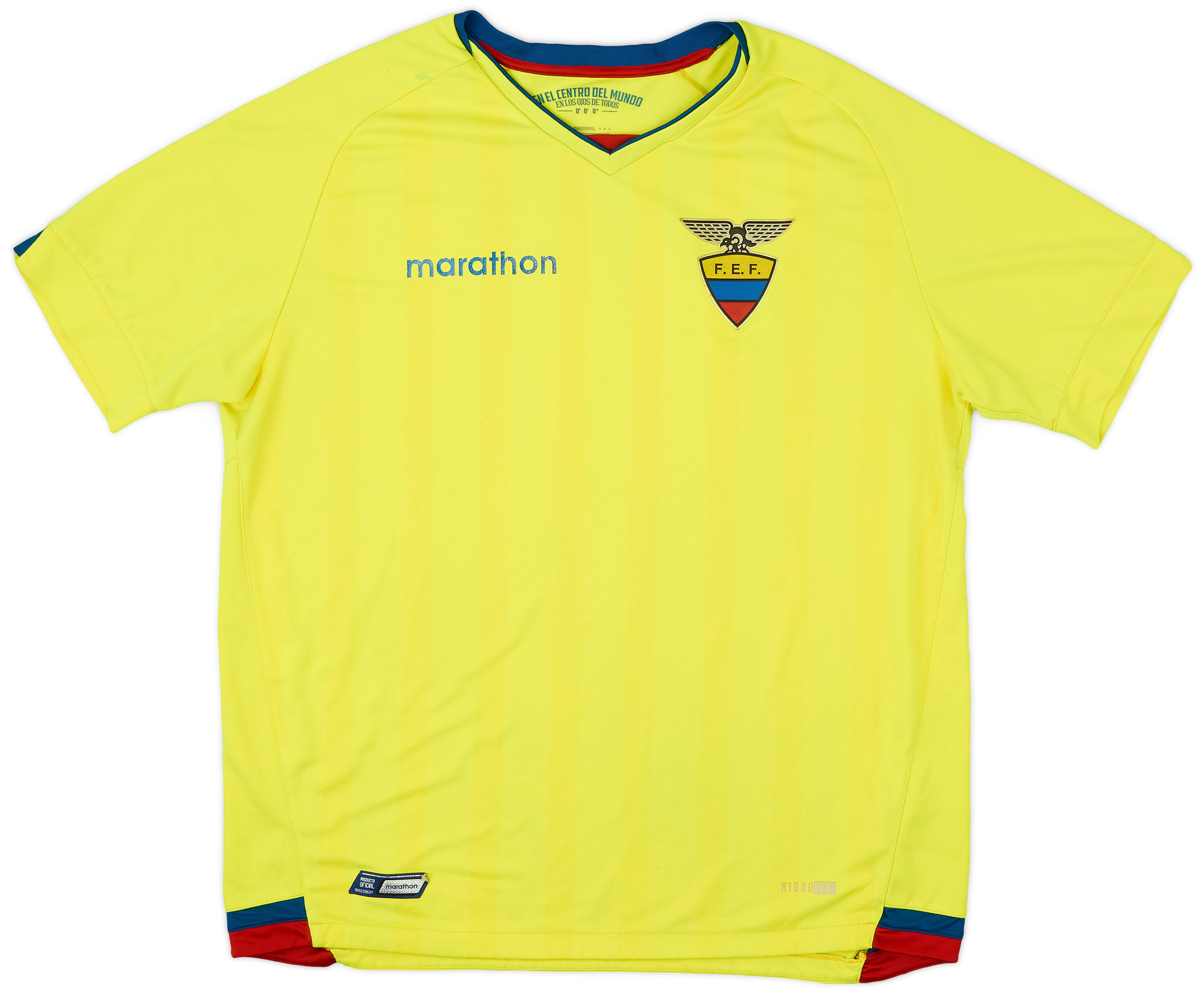 2017-18 Ecuador Home Shirt - 8/10 - (XL)