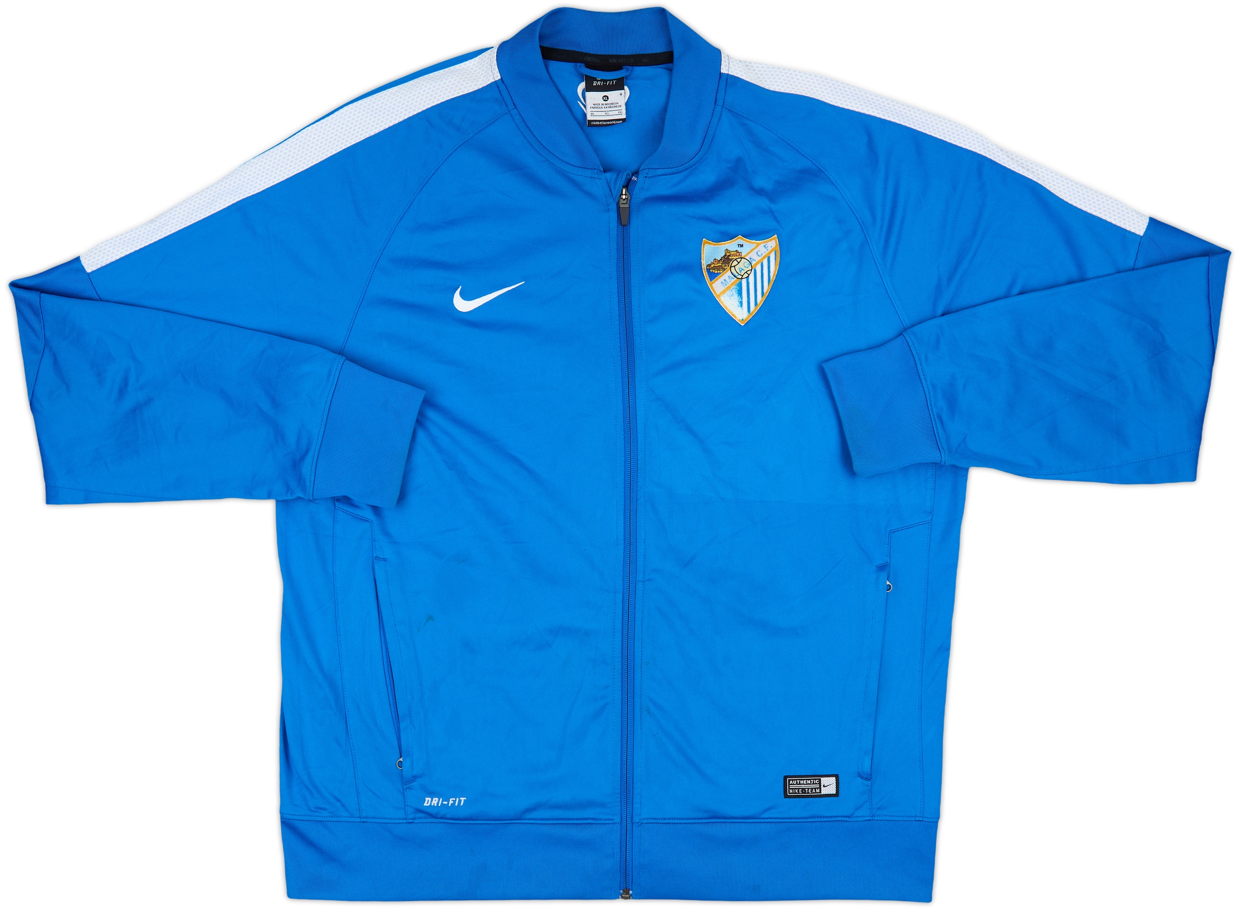 2015-16 Malaga Nike Track Jacket - 4/10 - (XL)