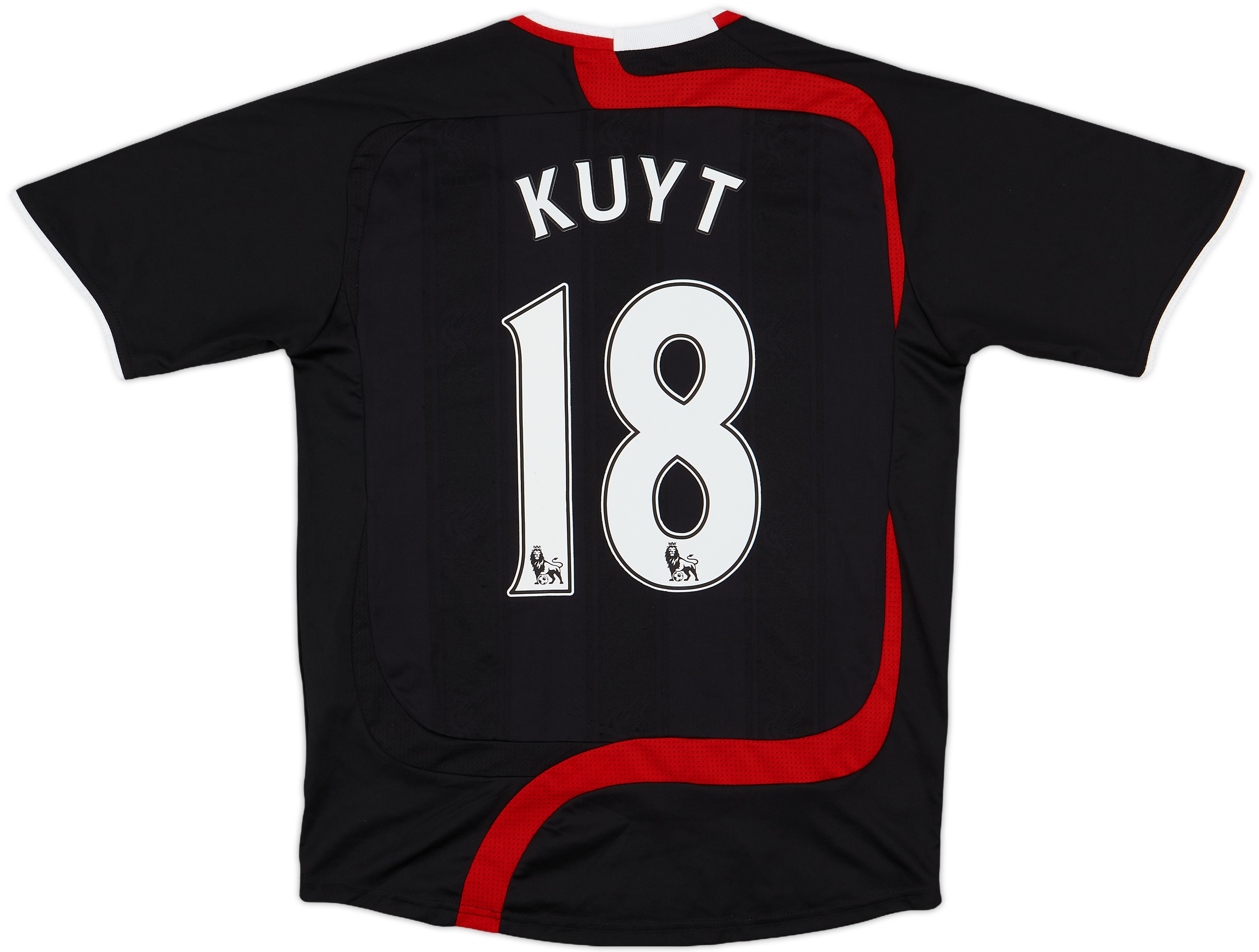 Liverpool Troisième Maillot de foot 2007 - 2008. Sponsored by Carlsberg
