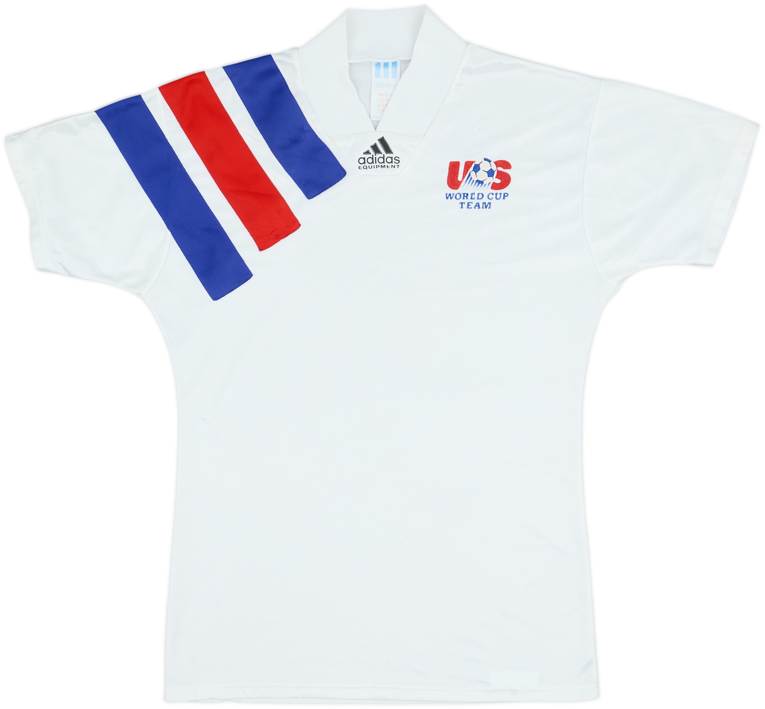 サッカー　1992年アメリカ代表　ユニフォーム　MADE IN USA 1992-94 USA Home Shirt - 7/10 - (S)